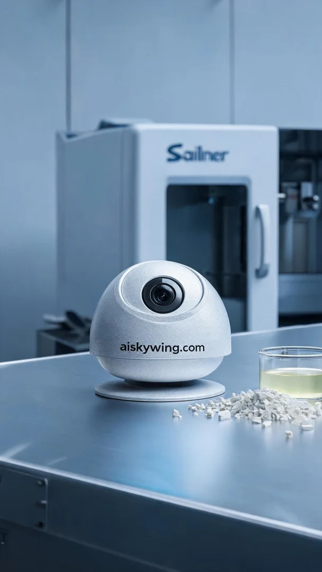 1044-Home camera shell - Aiskywing Industrial 3D Printing Showcase 内容图3 Zhongshan Skywing 3D Technology Co.,LTD | 中山市天翼三维科技有限公司 1044-Home camera shell - Aiskywing Industrial 3D Printing Showcase SLA-消费电子 (SLA-CE) 图3张