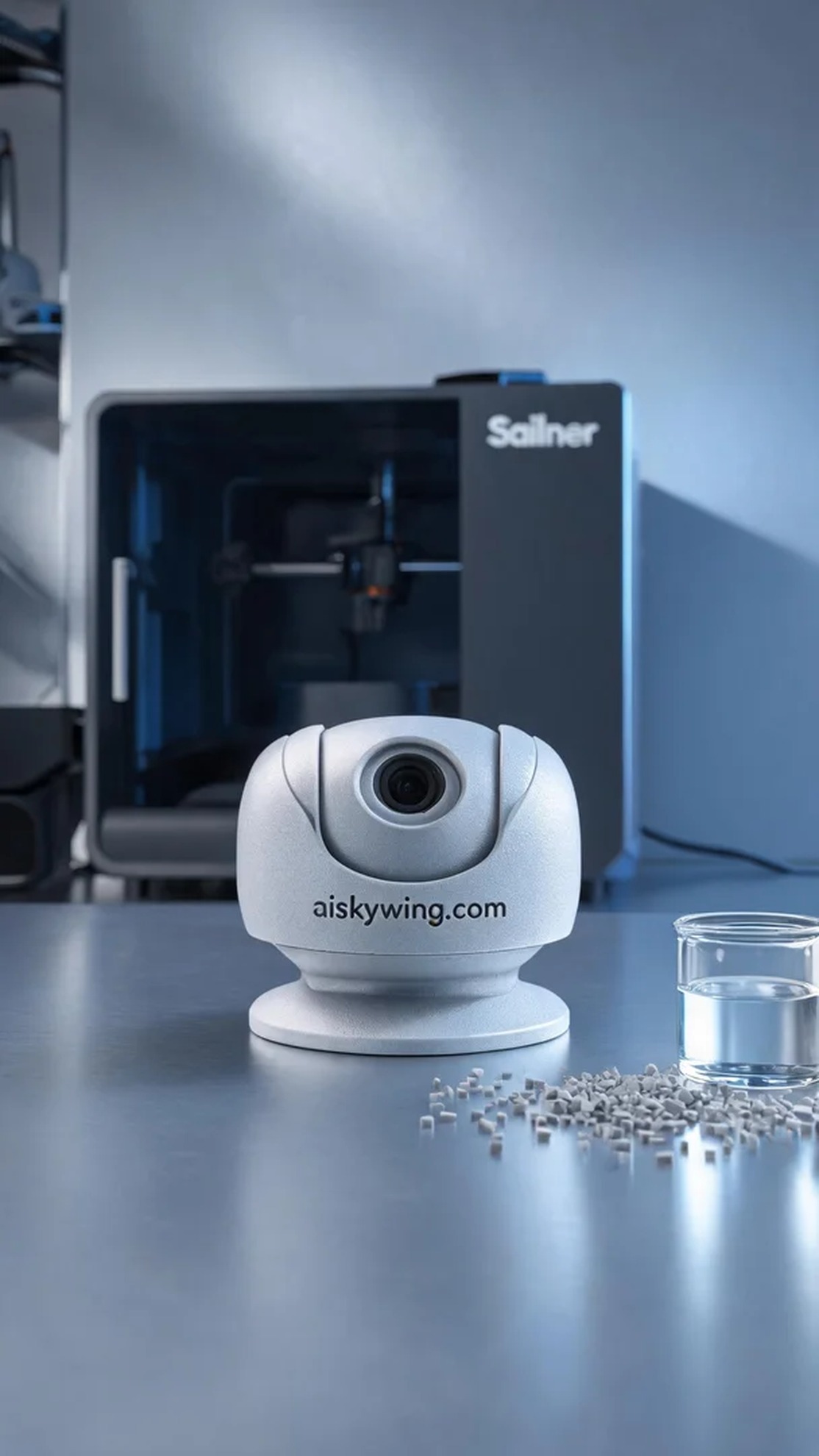 1044-Home camera shell - Aiskywing Industrial 3D Printing Showcase 内容图4 Zhongshan Skywing 3D Technology Co.,LTD | 中山市天翼三维科技有限公司 1044-Home camera shell - Aiskywing Industrial 3D Printing Showcase SLA-消费电子 (SLA-CE) 图4张