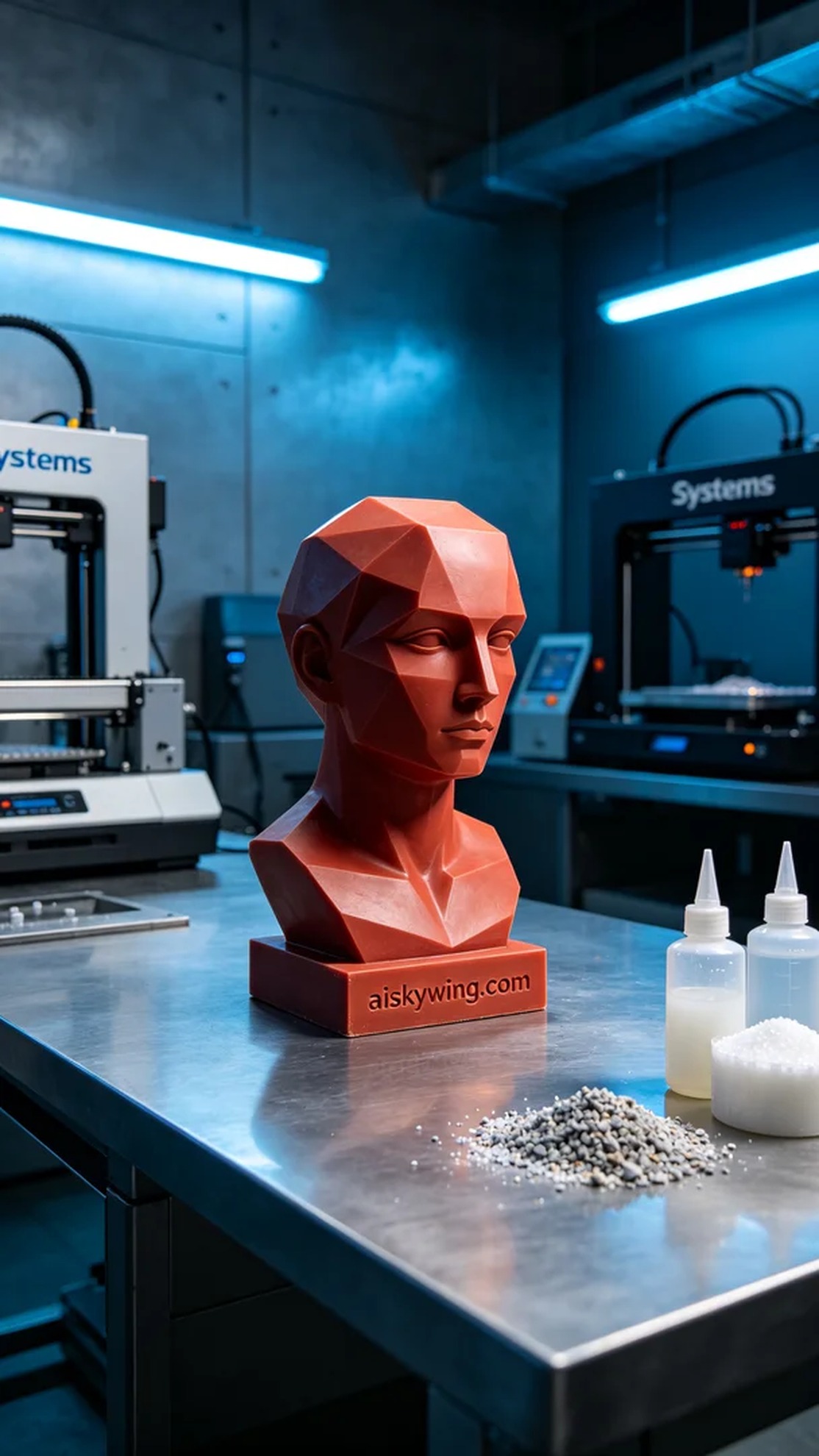 0846-Geometric Sculpture - Aiskywing Industrial 3D Printing Showcase