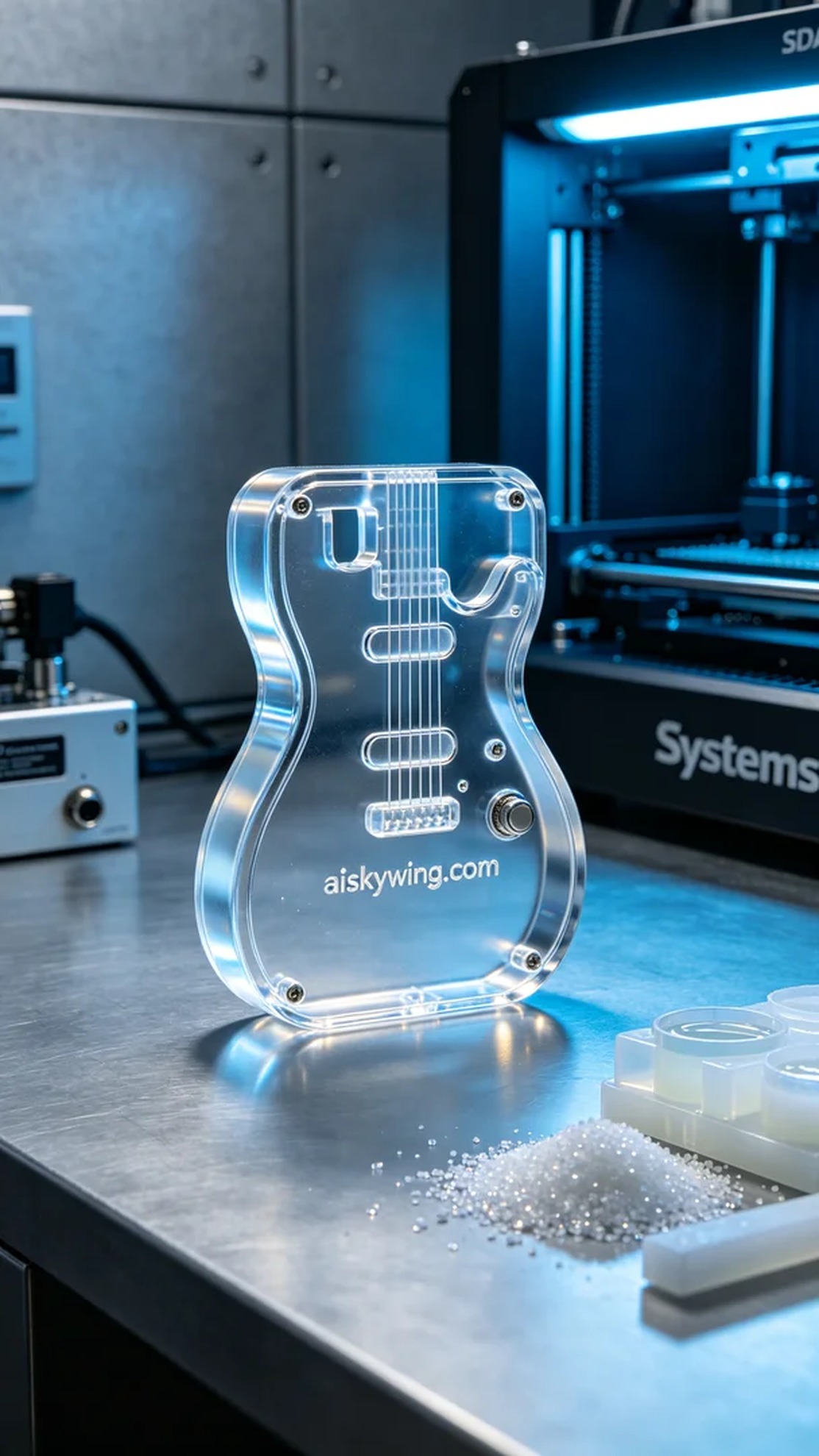 1032-Guitar effects pedal enclosure - Aiskywing Industrial 3D Printing Showcase 内容图2 Zhongshan Skywing 3D Technology Co.,LTD | 中山市天翼三维科技有限公司 1032-Guitar effects pedal enclosure - Aiskywing Industrial 3D Printing Showcase SLA-消费电子 (SLA-CE) 图2张