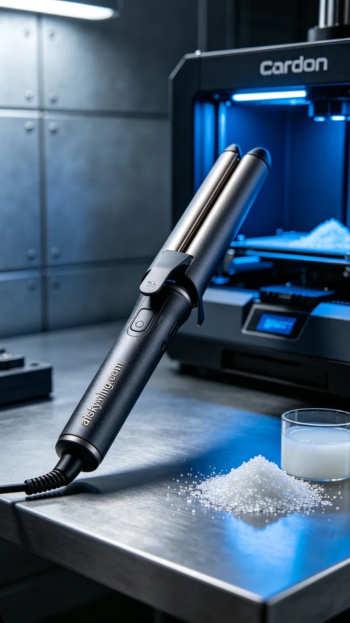 1030-Curling iron handle - Aiskywing Industrial 3D Printing Showcase