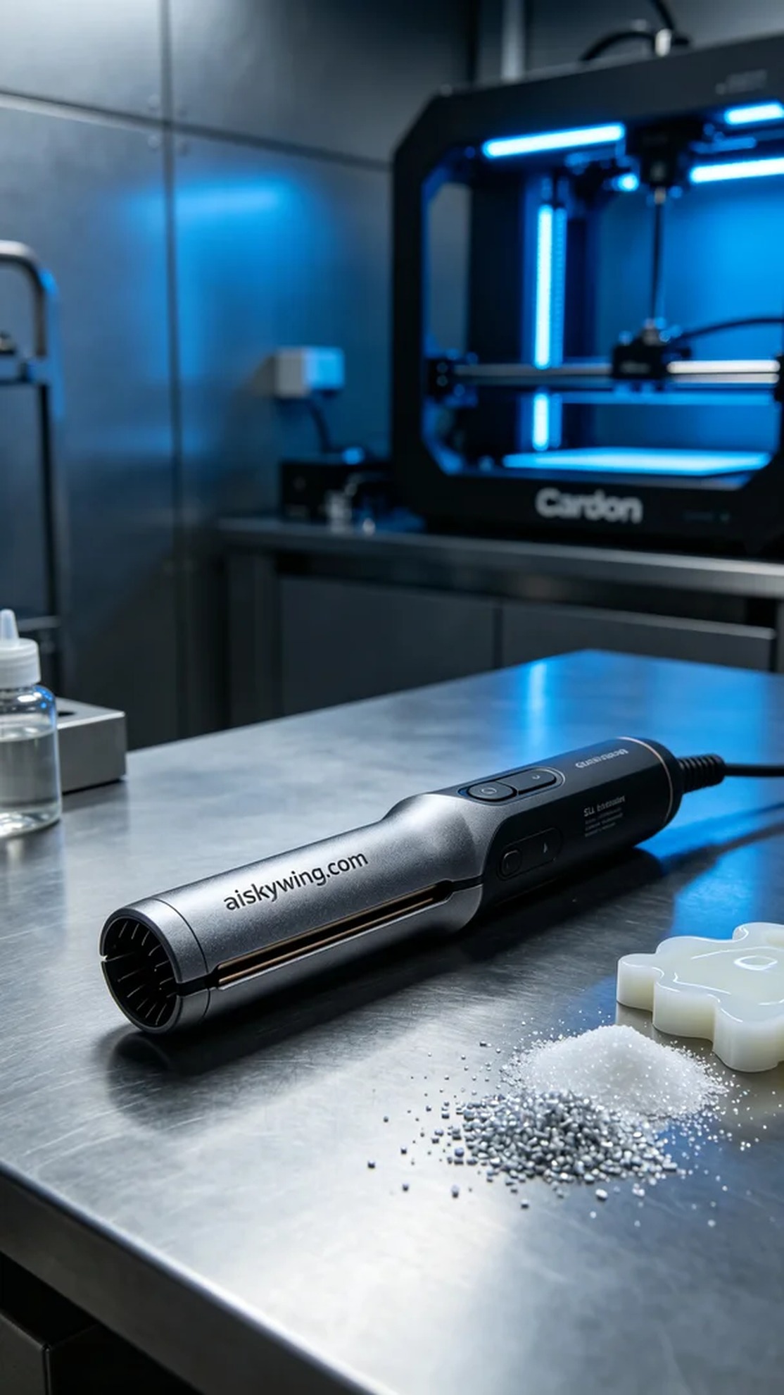 1030-Curling iron handle - Aiskywing Industrial 3D Printing Showcase 内容图2 Zhongshan Skywing 3D Technology Co.,LTD | 中山市天翼三维科技有限公司 1030-Curling iron handle - Aiskywing Industrial 3D Printing Showcase SLA-消费电子 (SLA-CE) 图2张