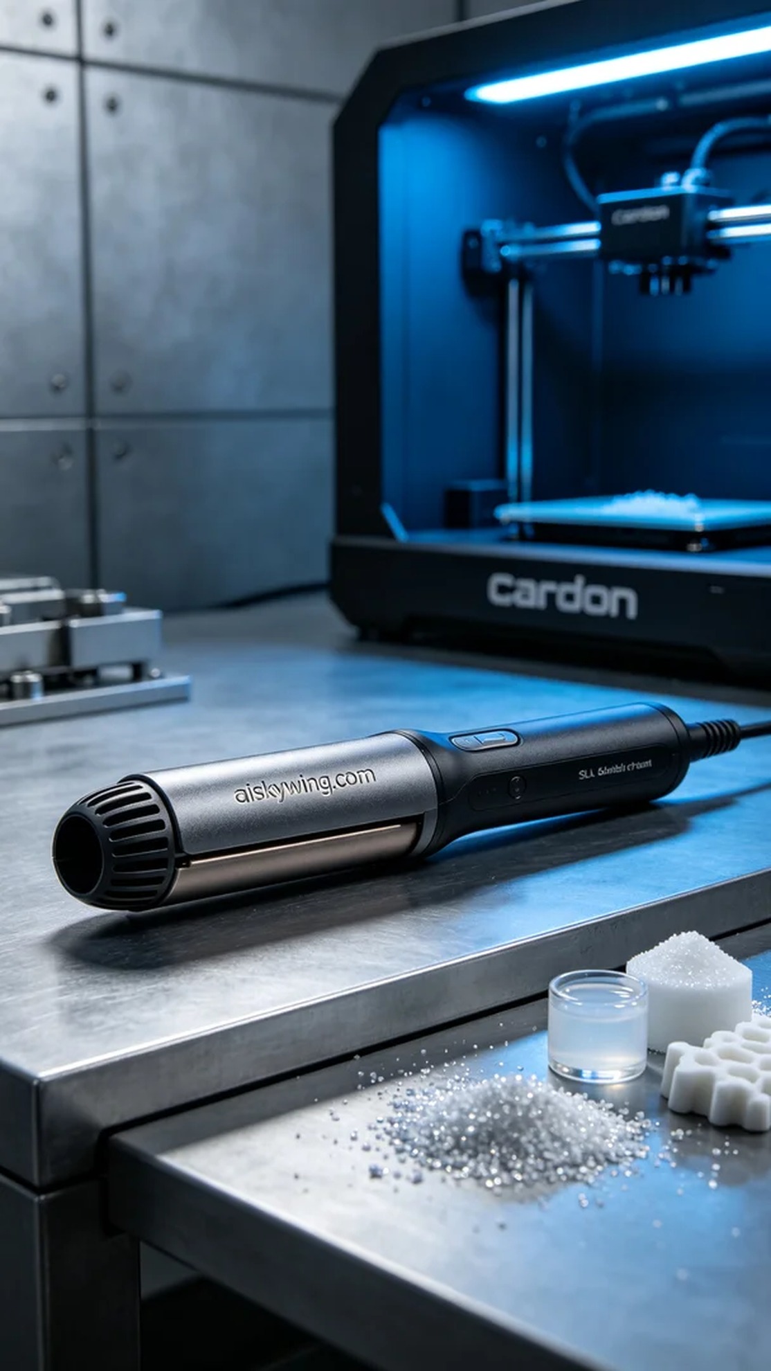 1030-Curling iron handle - Aiskywing Industrial 3D Printing Showcase 内容图3 Zhongshan Skywing 3D Technology Co.,LTD | 中山市天翼三维科技有限公司 1030-Curling iron handle - Aiskywing Industrial 3D Printing Showcase SLA-消费电子 (SLA-CE) 图3张