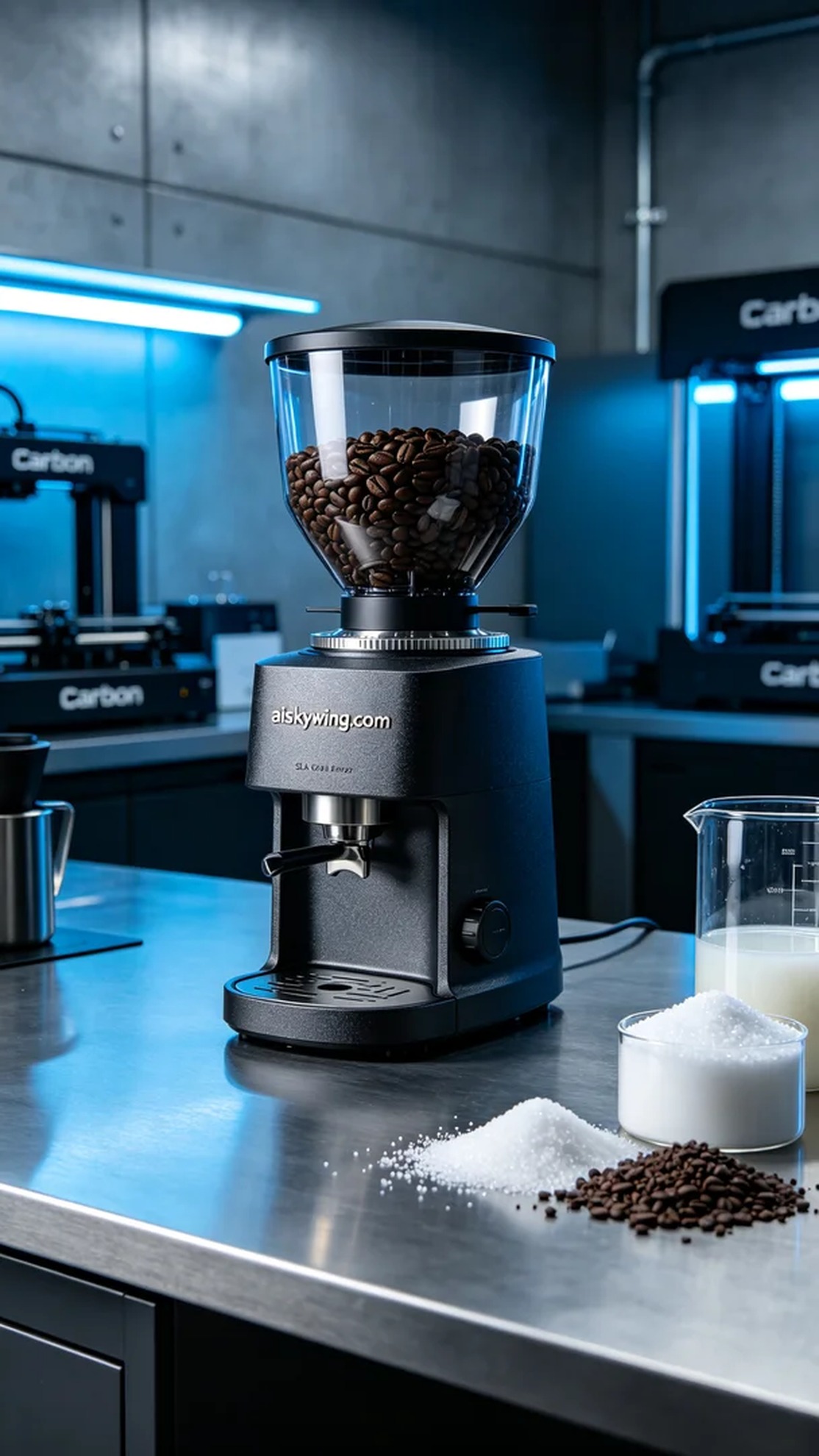 1035-Coffee machine bean hopper - Aiskywing Industrial 3D Printing Showcase 内容图1 Zhongshan Skywing 3D Technology Co.,LTD | 中山市天翼三维科技有限公司 1035-Coffee machine bean hopper - Aiskywing Industrial 3D Printing Showcase SLA-消费电子 (SLA-CE) 图1张