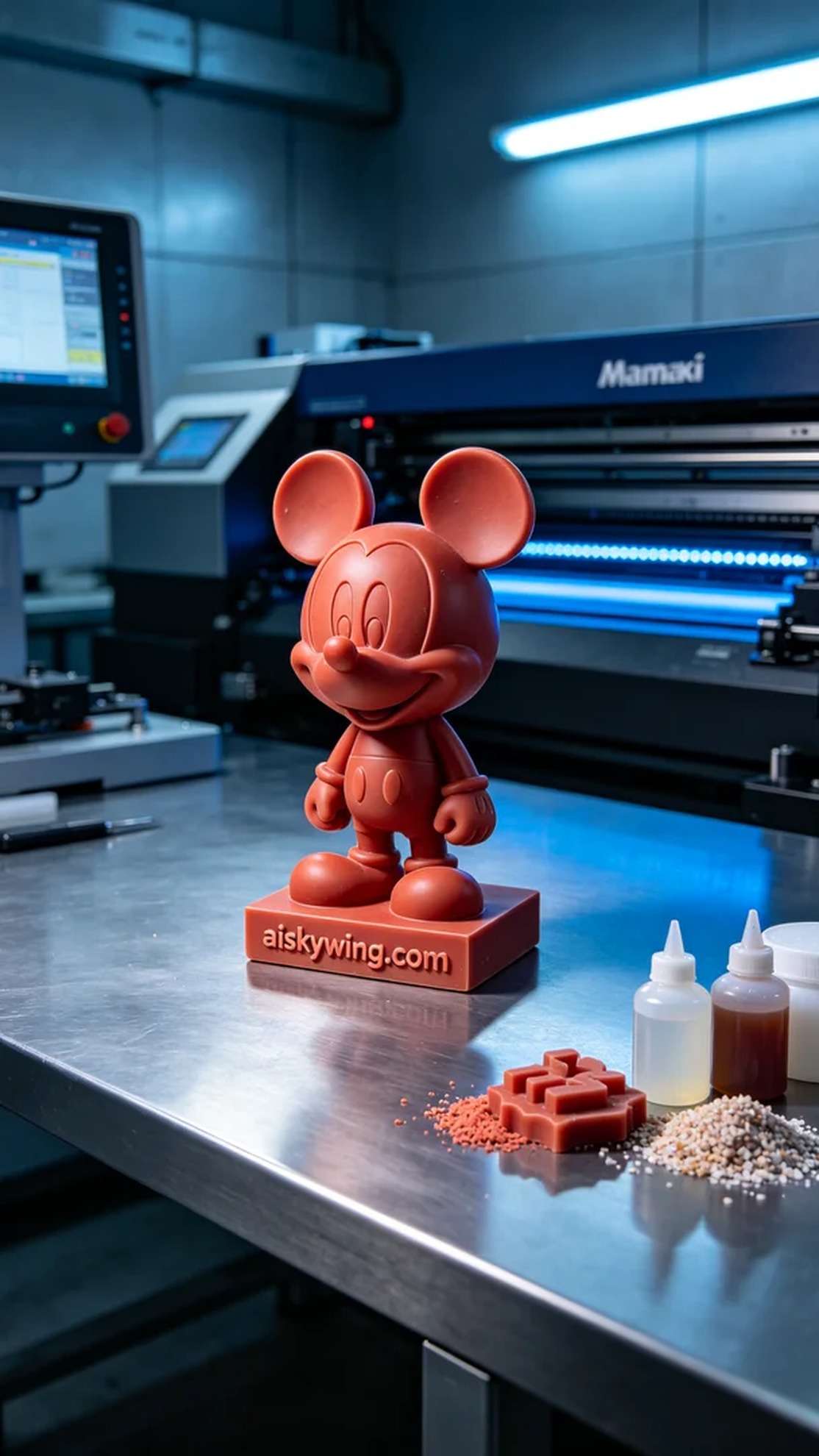 0852-Cartoon Sculpture - Aiskywing Industrial 3D Printing Showcase 内容图3 Zhongshan Skywing 3D Technology Co.,LTD | 中山市天翼三维科技有限公司 0852-Cartoon Sculpture - Aiskywing Industrial 3D Printing Showcase 红蜡-精密铸造 (RW-PC) 图3张
