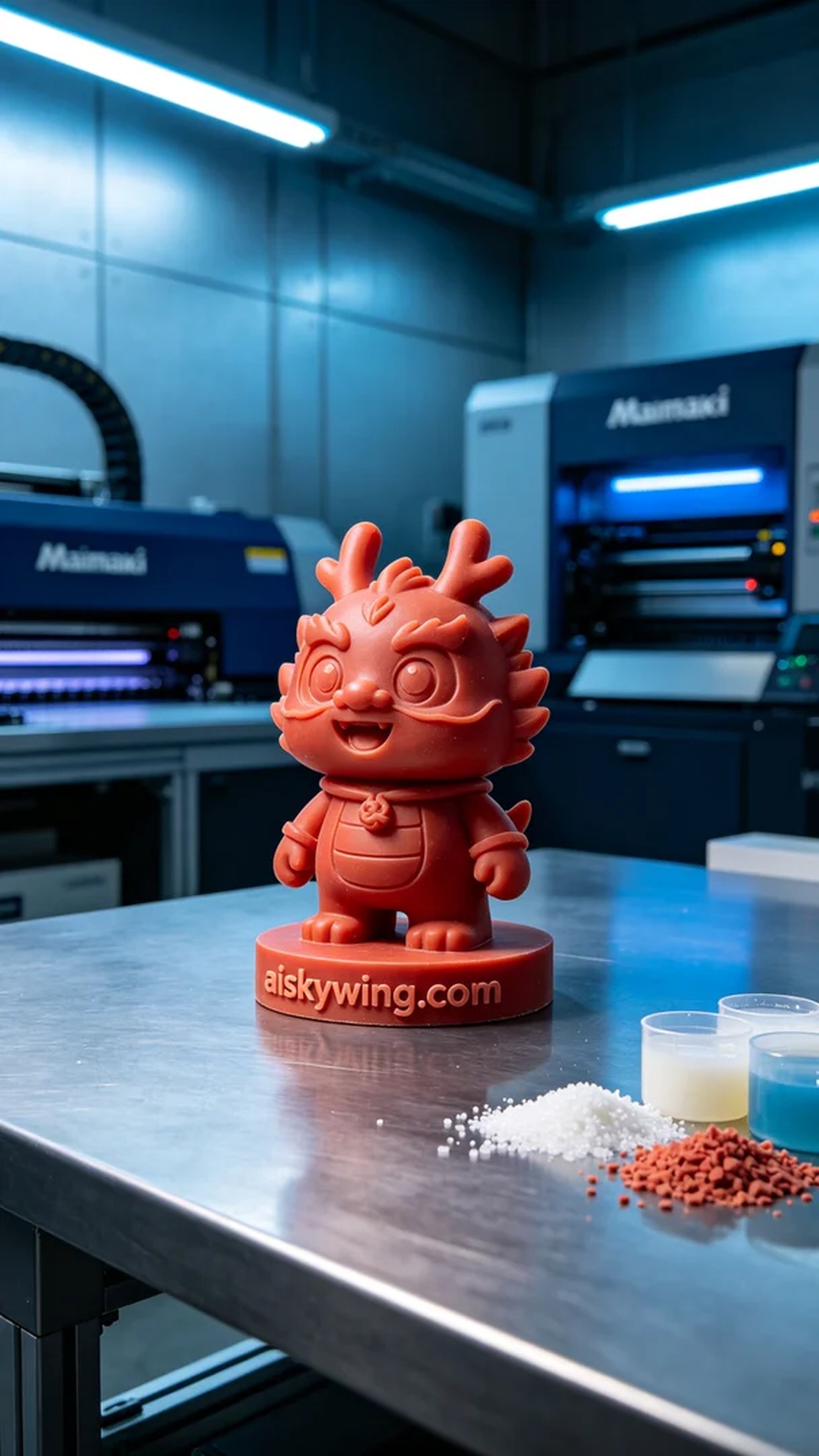 0852-Cartoon Sculpture - Aiskywing Industrial 3D Printing Showcase 内容图4 Zhongshan Skywing 3D Technology Co.,LTD | 中山市天翼三维科技有限公司 0852-Cartoon Sculpture - Aiskywing Industrial 3D Printing Showcase 红蜡-精密铸造 (RW-PC) 图4张