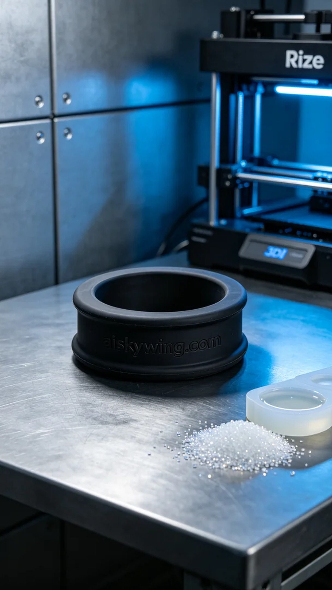 1126-Housing seal ring - Aiskywing Industrial 3D Printing Showcase 内容图2 Zhongshan Skywing 3D Technology Co.,LTD | 中山市天翼三维科技有限公司 1126-Housing seal ring - Aiskywing Industrial 3D Printing Showcase 硅胶复模-柔性 (SM-F) 图2张