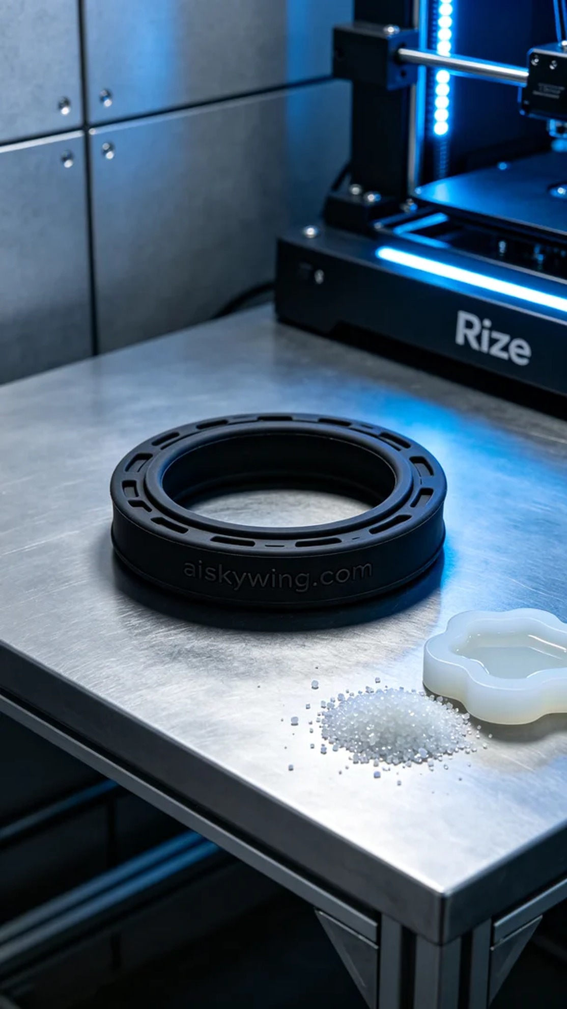 1126-Housing seal ring - Aiskywing Industrial 3D Printing Showcase 内容图3 Zhongshan Skywing 3D Technology Co.,LTD | 中山市天翼三维科技有限公司 1126-Housing seal ring - Aiskywing Industrial 3D Printing Showcase 硅胶复模-柔性 (SM-F) 图3张