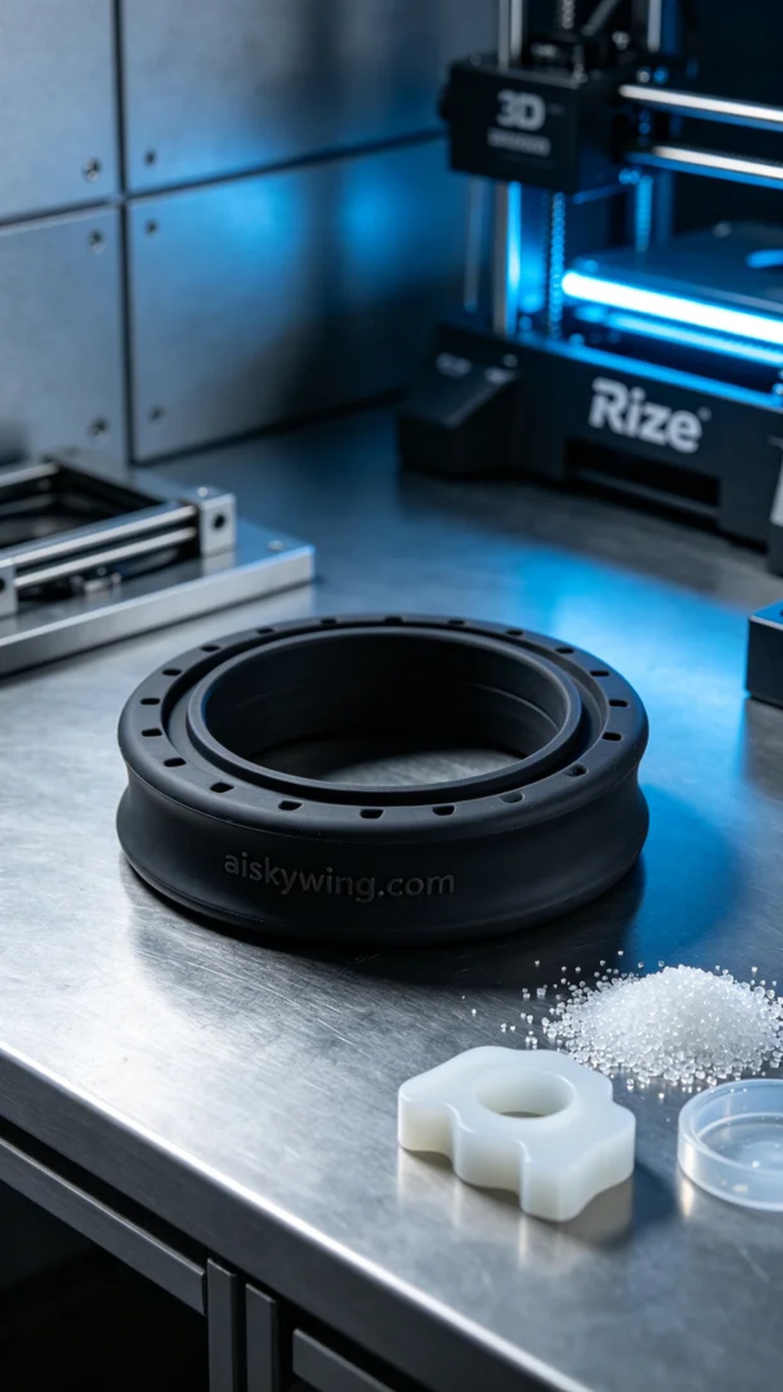 1126-Housing seal ring - Aiskywing Industrial 3D Printing Showcase 内容图4 Zhongshan Skywing 3D Technology Co.,LTD | 中山市天翼三维科技有限公司 1126-Housing seal ring - Aiskywing Industrial 3D Printing Showcase 硅胶复模-柔性 (SM-F) 图4张