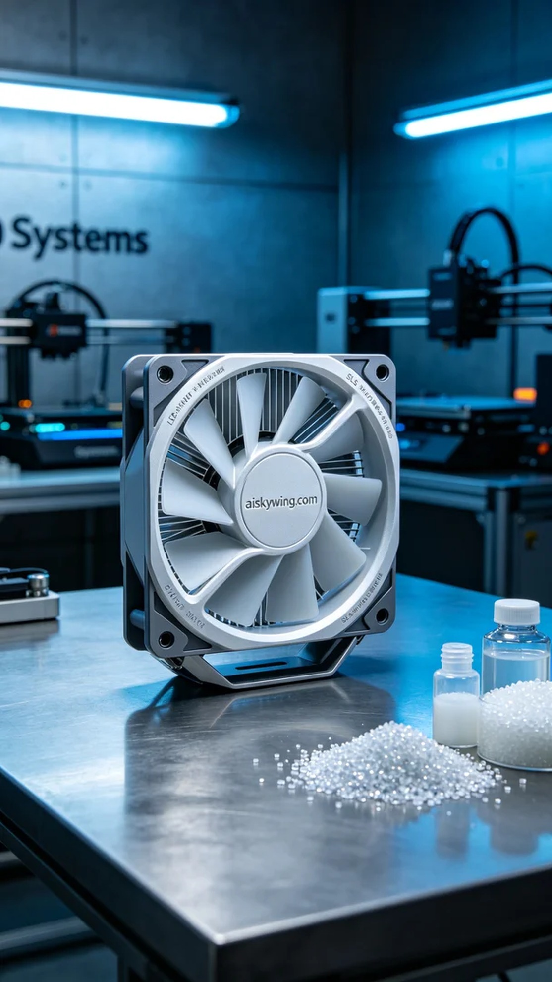 0680-LED lamp heat sink - Aiskywing Industrial 3D Printing Showcase 内容图1 Zhongshan Skywing 3D Technology Co.,LTD | 中山市天翼三维科技有限公司 0680-LED lamp heat sink - Aiskywing Industrial 3D Printing Showcase 混合工艺-综合 (HP-C) 图1张