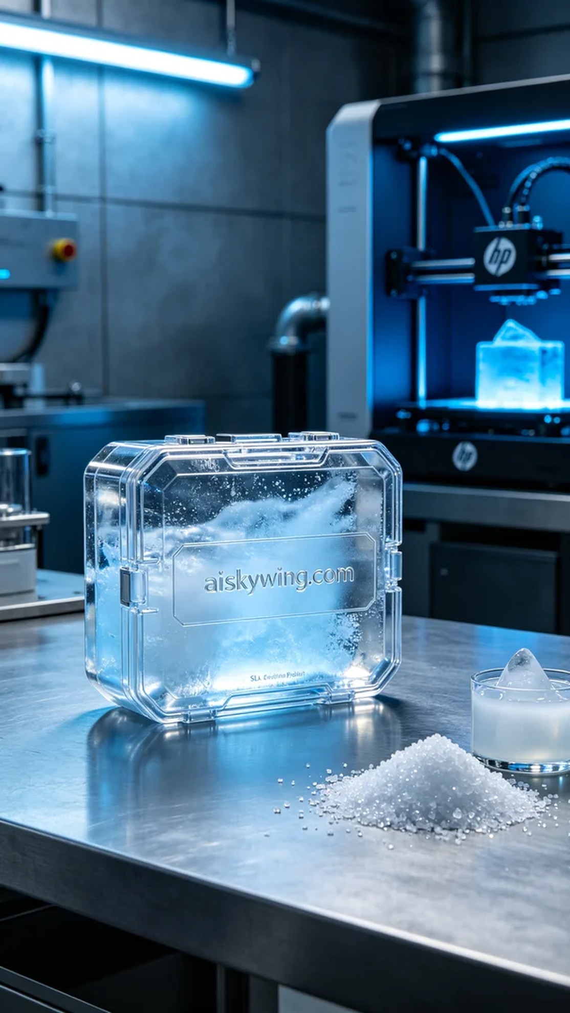 0635-Cryotherapy device casing - Aiskywing Industrial 3D Printing Showcase 内容图2 Zhongshan Skywing 3D Technology Co.,LTD | 中山市天翼三维科技有限公司 0635-Cryotherapy device casing - Aiskywing Industrial 3D Printing Showcase SLA-医疗美容 (SLA-MB) 图2张