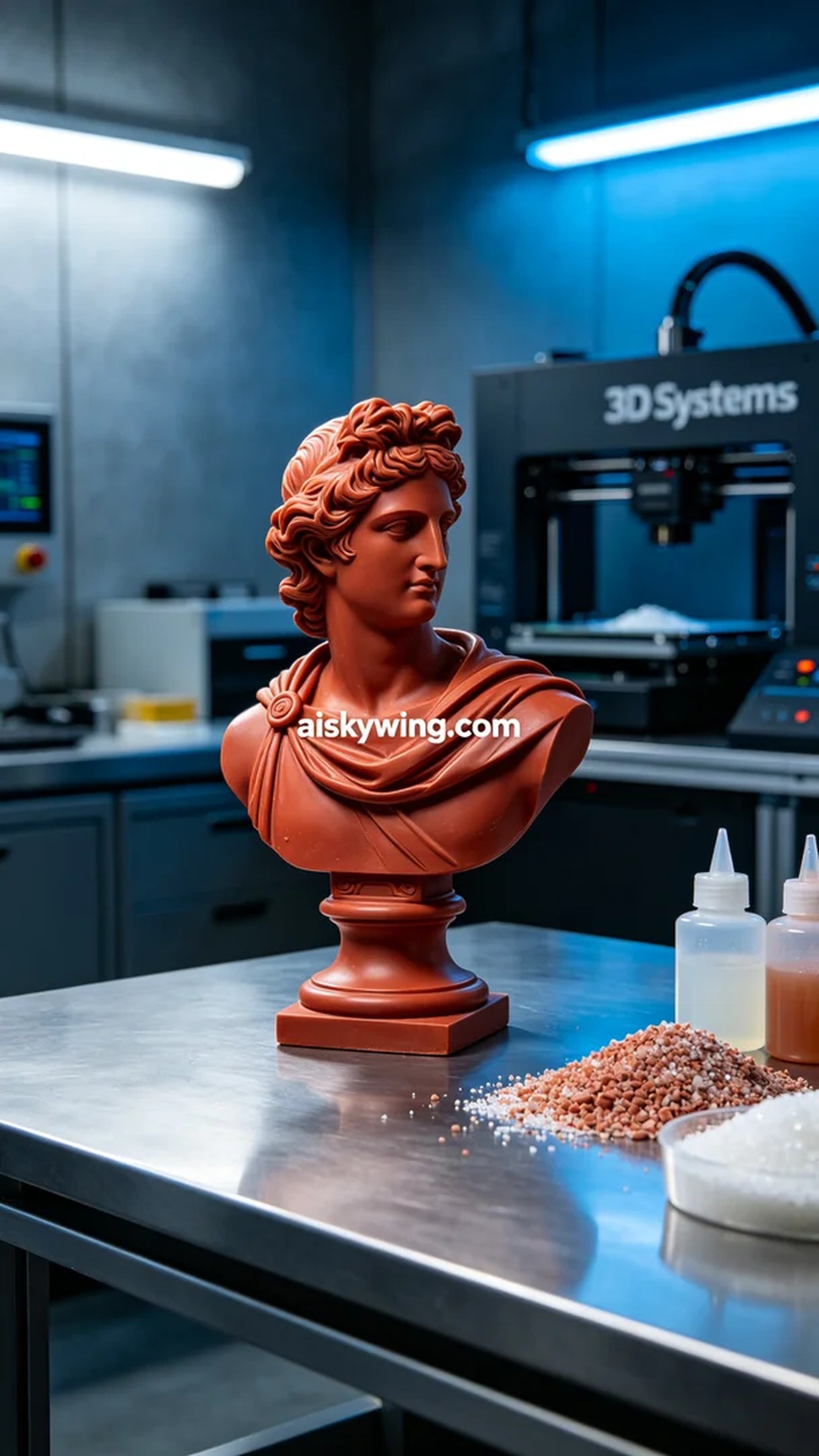 0865-Historical Sculpture - Aiskywing Industrial 3D Printing Showcase 内容图3 Zhongshan Skywing 3D Technology Co.,LTD | 中山市天翼三维科技有限公司 0865-Historical Sculpture - Aiskywing Industrial 3D Printing Showcase 红蜡-精密铸造 (RW-PC) 图3张