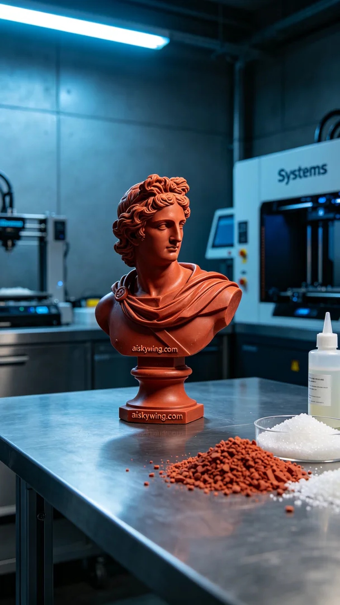 0865-Historical Sculpture - Aiskywing Industrial 3D Printing Showcase 内容图4 Zhongshan Skywing 3D Technology Co.,LTD | 中山市天翼三维科技有限公司 0865-Historical Sculpture - Aiskywing Industrial 3D Printing Showcase 红蜡-精密铸造 (RW-PC) 图4张