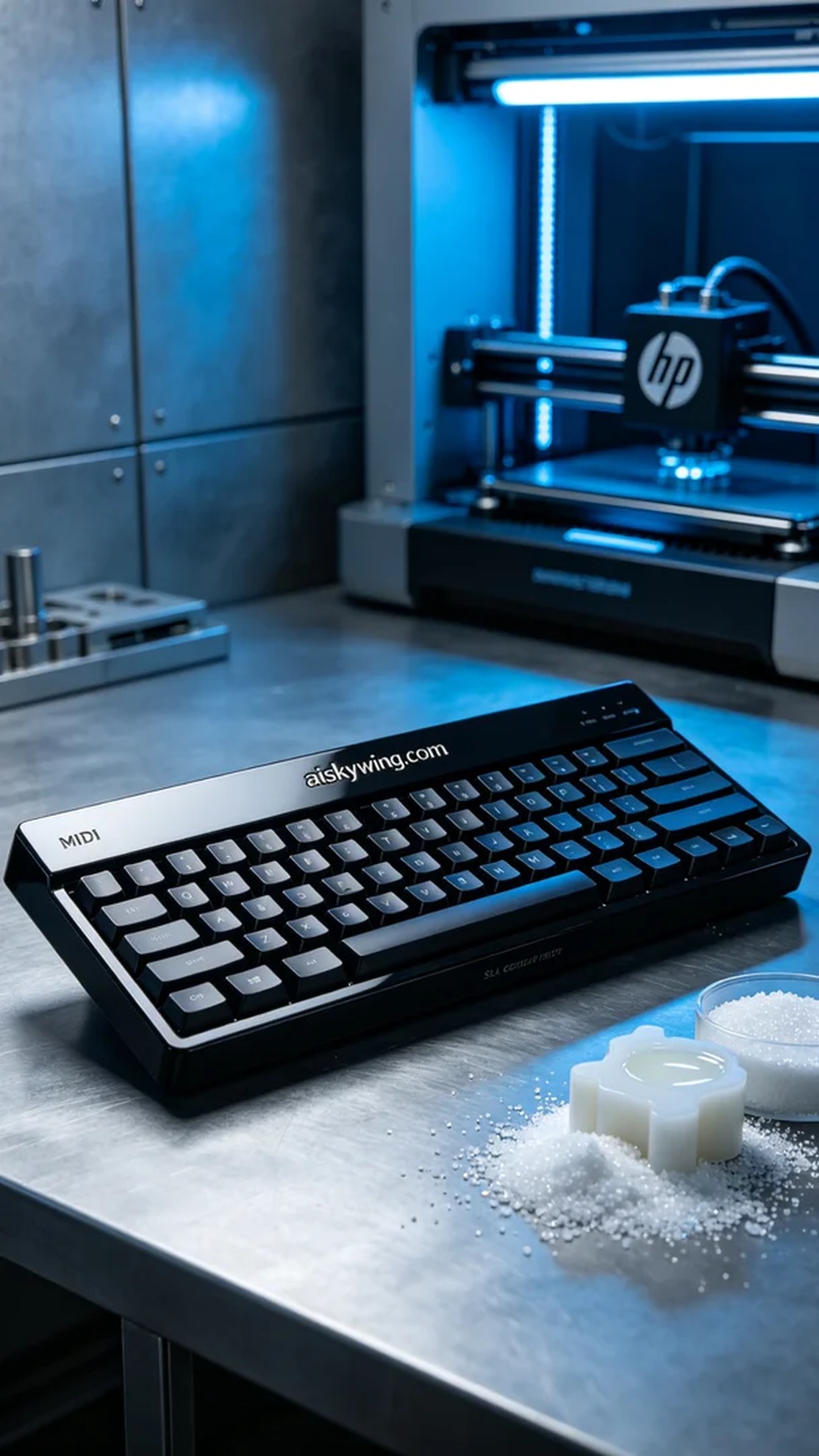 0652-MIDI keyboard casing - Aiskywing Industrial 3D Printing Showcase