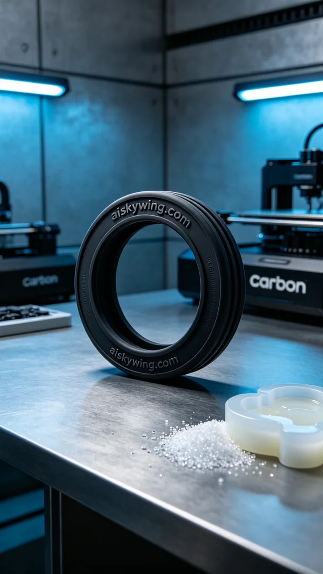 0541-O-ring - Aiskywing Industrial 3D Printing Showcase 内容图2 Zhongshan Skywing 3D Technology Co.,LTD | 中山市天翼三维科技有限公司 0541-O-ring - Aiskywing Industrial 3D Printing Showcase 硅胶复模-柔性 (SM-F) 图2张