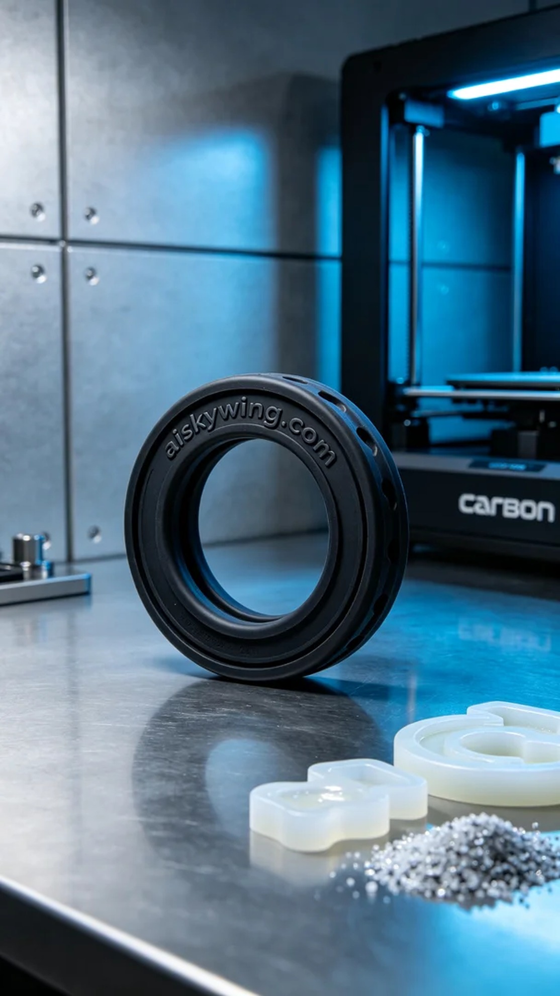 0541-O-ring - Aiskywing Industrial 3D Printing Showcase 内容图3 Zhongshan Skywing 3D Technology Co.,LTD | 中山市天翼三维科技有限公司 0541-O-ring - Aiskywing Industrial 3D Printing Showcase 硅胶复模-柔性 (SM-F) 图3张