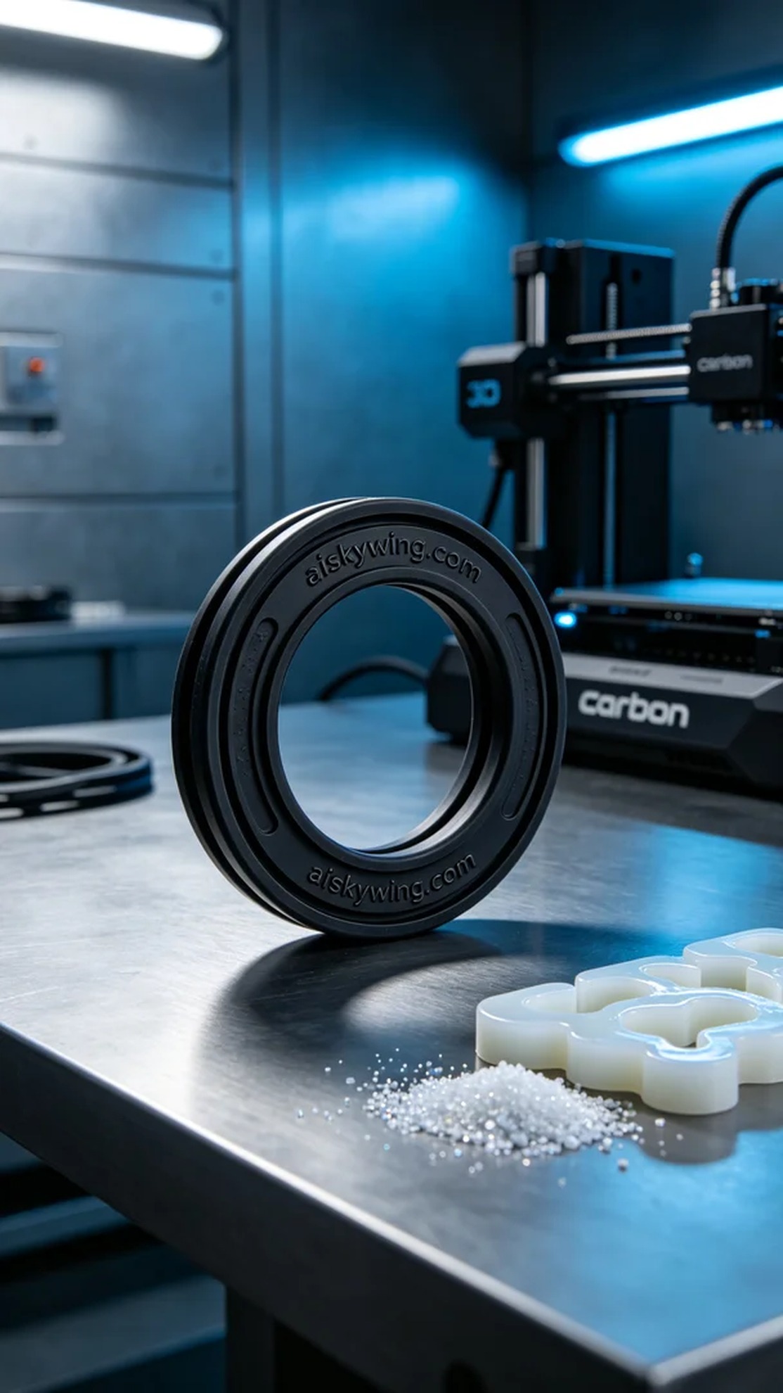 0541-O-ring - Aiskywing Industrial 3D Printing Showcase 内容图4 Zhongshan Skywing 3D Technology Co.,LTD | 中山市天翼三维科技有限公司 0541-O-ring - Aiskywing Industrial 3D Printing Showcase 硅胶复模-柔性 (SM-F) 图4张