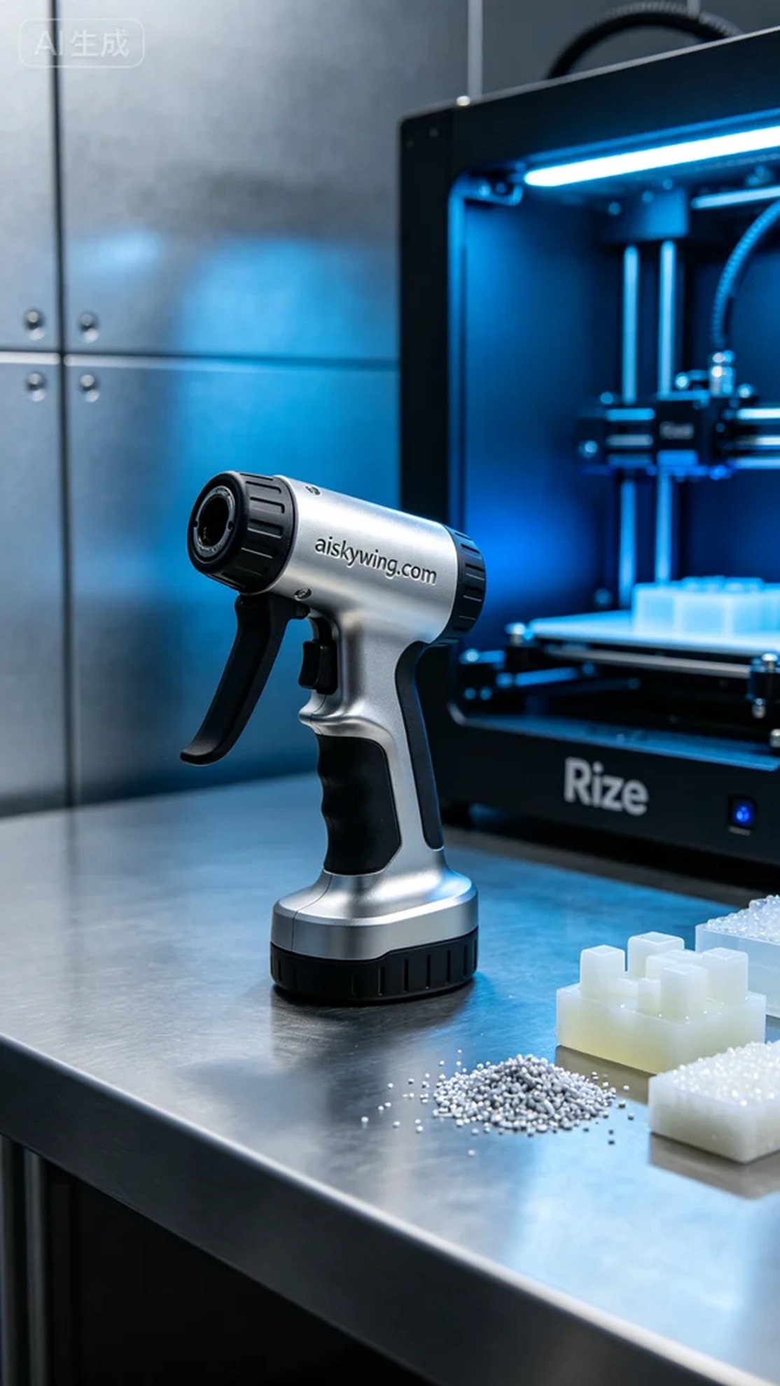 1080-Spray bottle handle - Aiskywing Industrial 3D Printing Showcase
