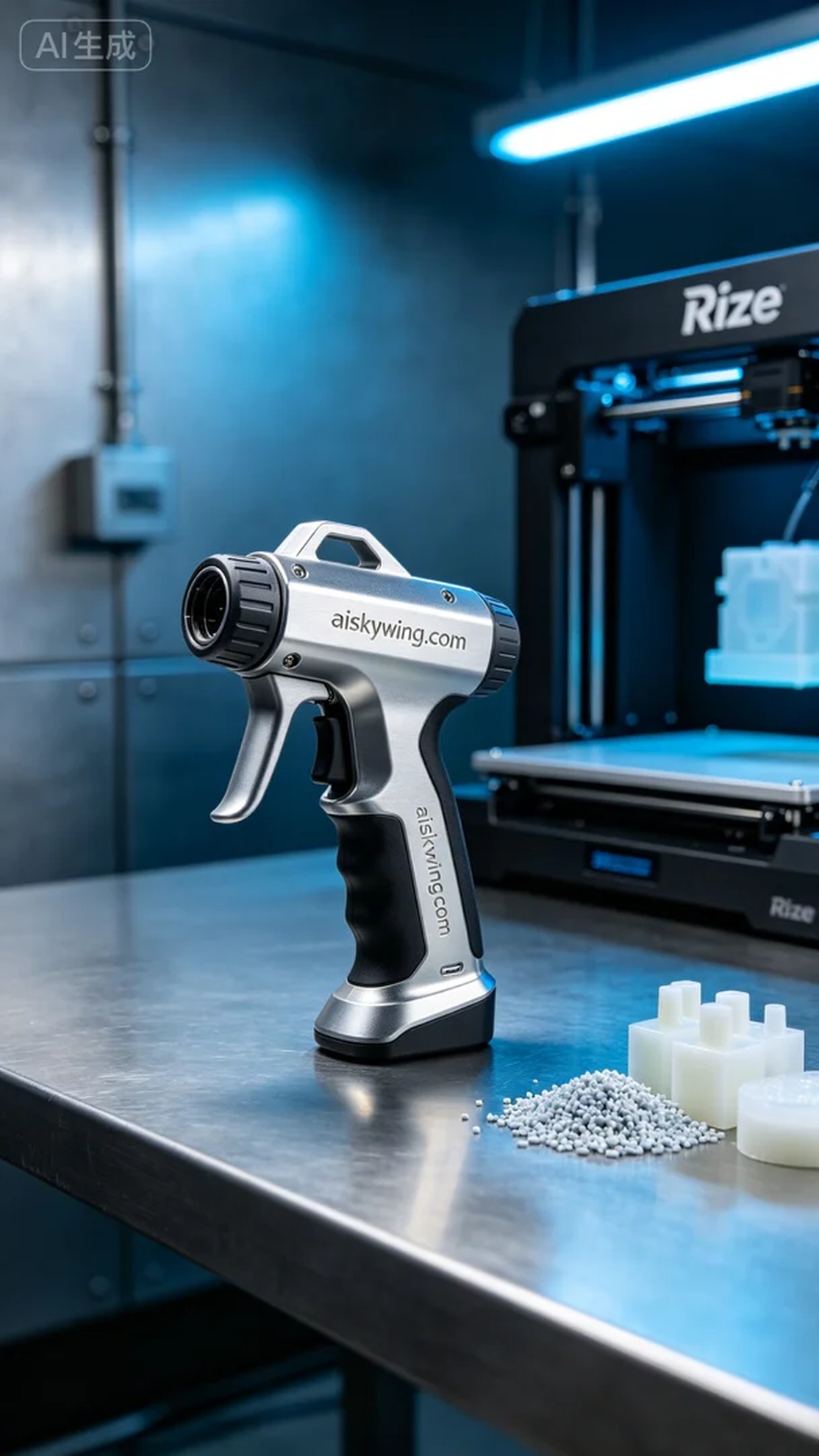 1080-Spray bottle handle - Aiskywing Industrial 3D Printing Showcase 内容图3 Zhongshan Skywing 3D Technology Co.,LTD | 中山市天翼三维科技有限公司 1080-Spray bottle handle - Aiskywing Industrial 3D Printing Showcase 全工艺-补充 (FP-S) 图3张