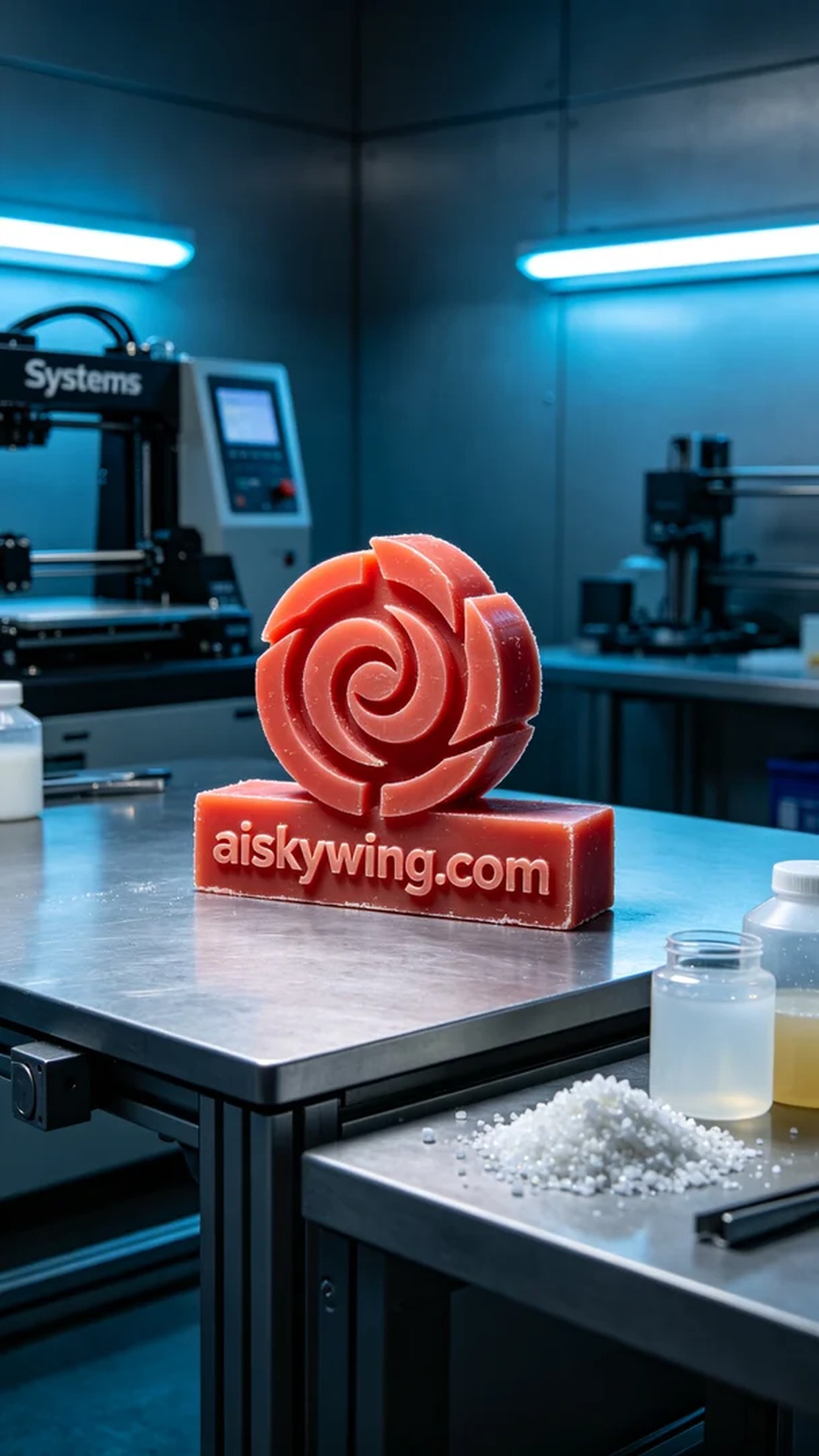 0841-Corporate Logo Wax Mold - Aiskywing Industrial 3D Printing Showcase 内容图3 Zhongshan Skywing 3D Technology Co.,LTD | 中山市天翼三维科技有限公司 0841-Corporate Logo Wax Mold - Aiskywing Industrial 3D Printing Showcase 红蜡-精密铸造 (RW-PC) 图3张