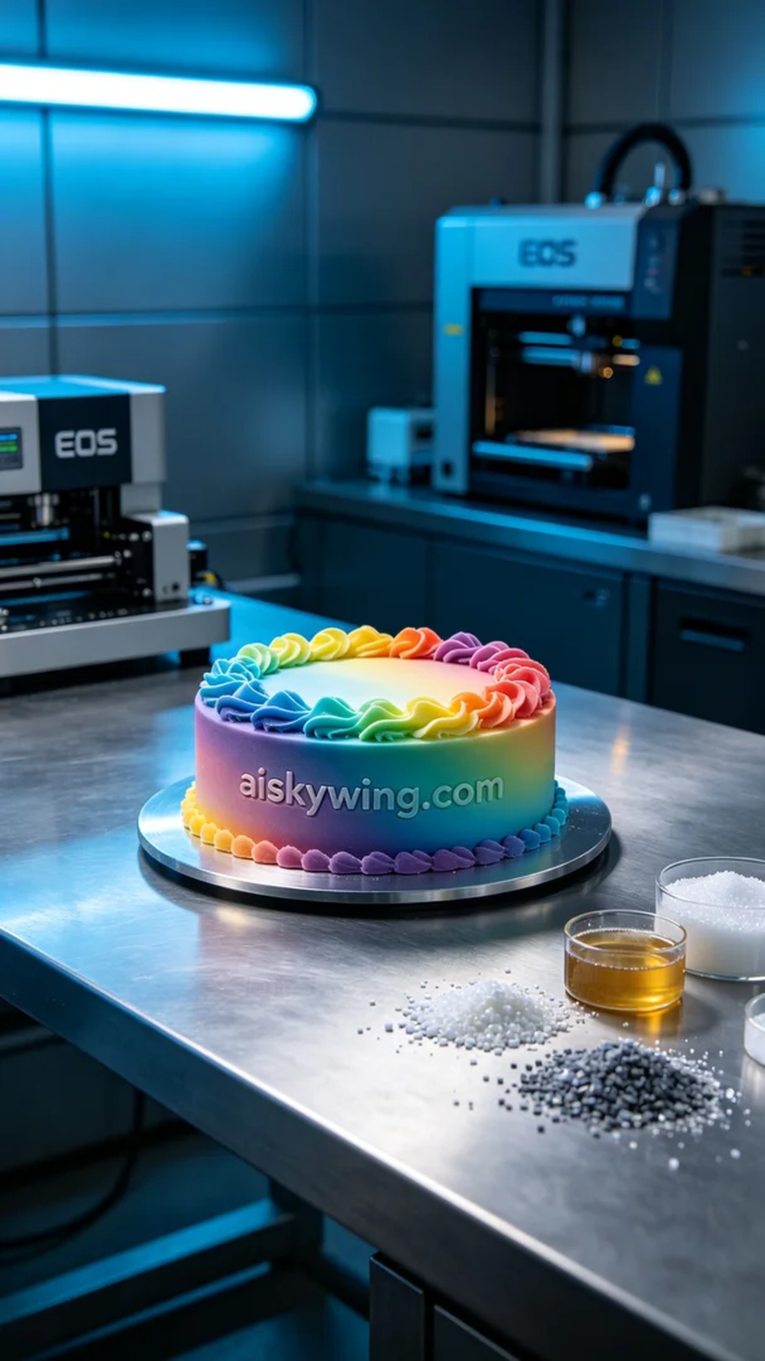 0493-Full-color 3D printed cake model - Aiskywing Industrial 3D Printing Showcase 内容图3 Zhongshan Skywing 3D Technology Co.,LTD | 中山市天翼三维科技有限公司 0493-Full-color 3D printed cake model - Aiskywing Industrial 3D Printing Showcase 全彩3DP-彩色模型 (FC-3DP) 图3张