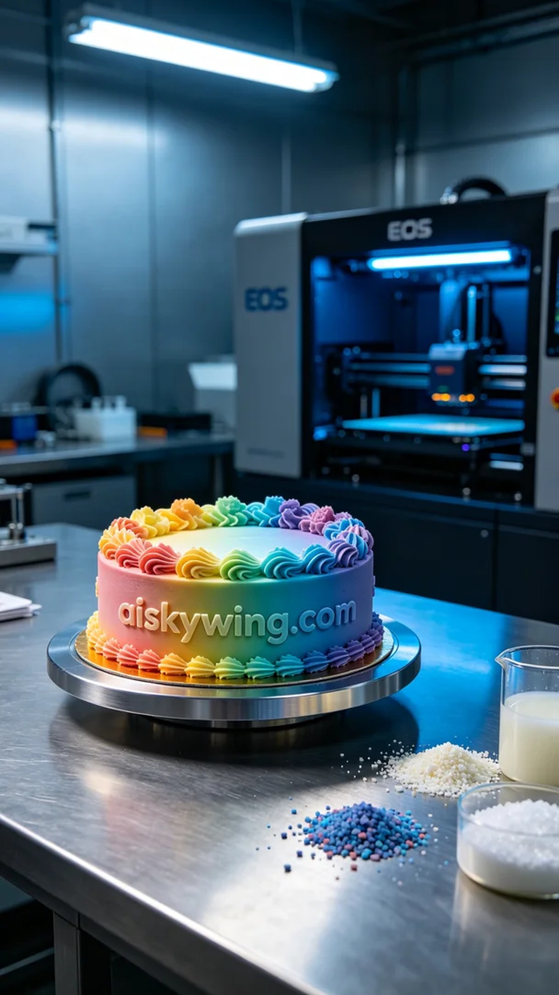 0493-Full-color 3D printed cake model - Aiskywing Industrial 3D Printing Showcase 内容图4 Zhongshan Skywing 3D Technology Co.,LTD | 中山市天翼三维科技有限公司 0493-Full-color 3D printed cake model - Aiskywing Industrial 3D Printing Showcase 全彩3DP-彩色模型 (FC-3DP) 图4张