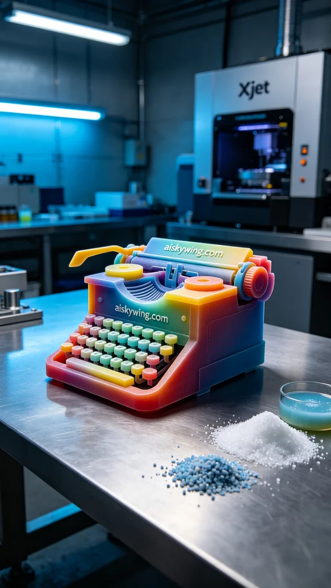 1074-Full-color 3D printer model - Aiskywing Industrial 3D Printing Showcase 内容图3 Zhongshan Skywing 3D Technology Co.,LTD | 中山市天翼三维科技有限公司 1074-Full-color 3D printer model - Aiskywing Industrial 3D Printing Showcase 全彩3DP-彩色模型 (FC-3DP) 图3张