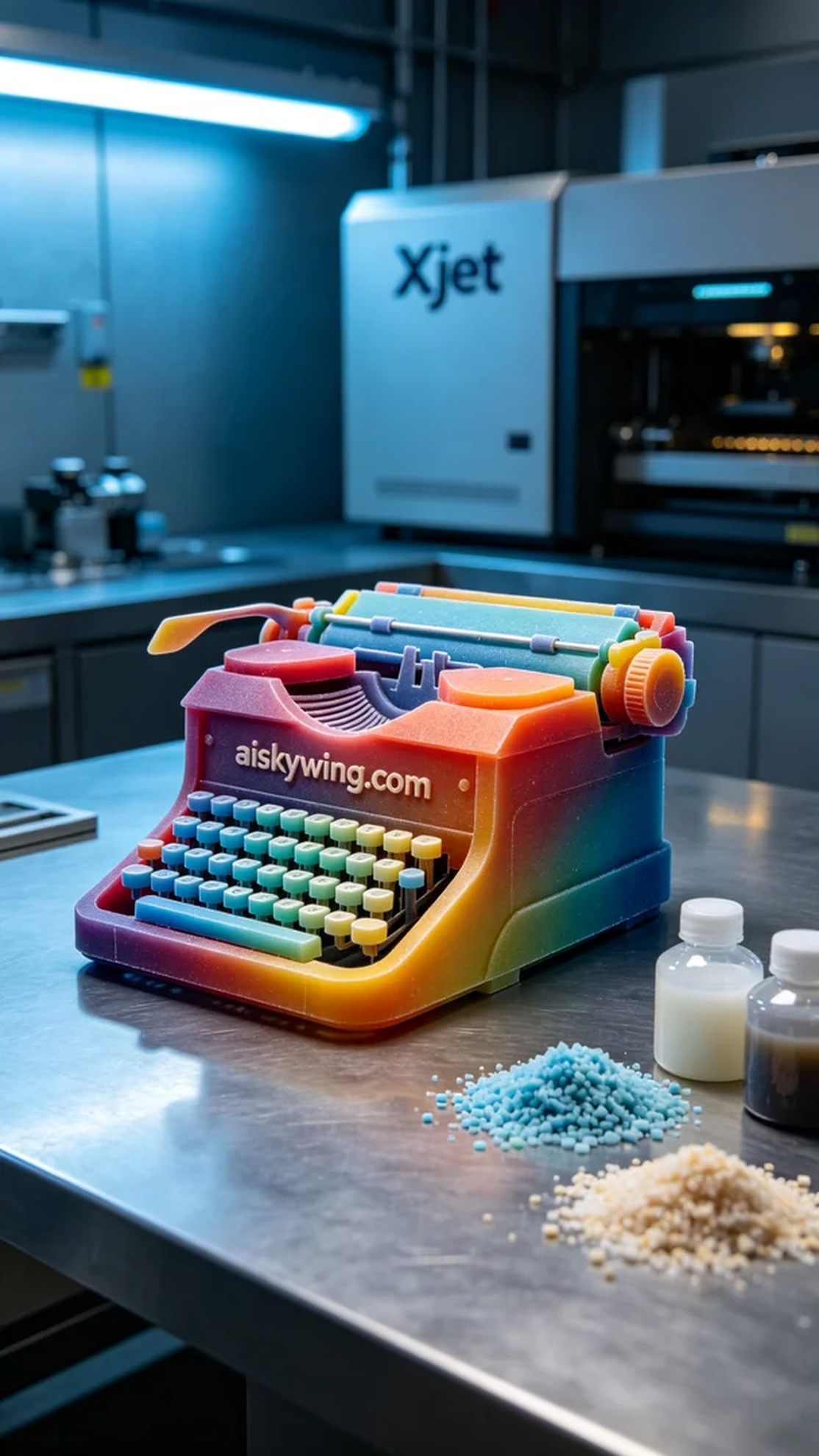 1074-Full-color 3D printer model - Aiskywing Industrial 3D Printing Showcase 内容图4 Zhongshan Skywing 3D Technology Co.,LTD | 中山市天翼三维科技有限公司 1074-Full-color 3D printer model - Aiskywing Industrial 3D Printing Showcase 全彩3DP-彩色模型 (FC-3DP) 图4张