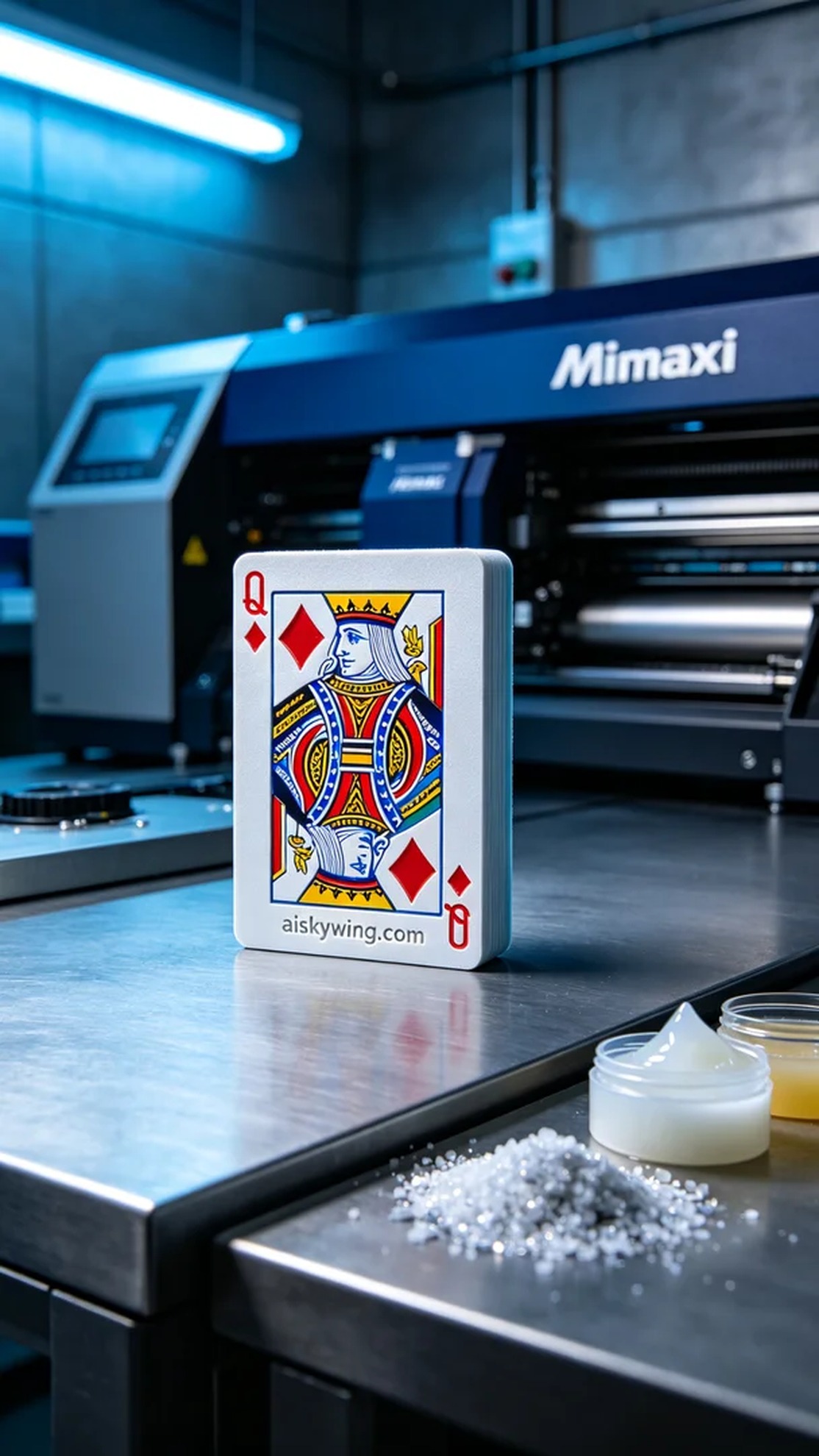 1073-Full-color 3D printed playing card model - Aiskywing Industrial 3D Printing Showcase 内容图3 Zhongshan Skywing 3D Technology Co.,LTD | 中山市天翼三维科技有限公司 1073-Full-color 3D printed playing card model - Aiskywing Industrial 3D Printing Showcase 全彩3DP-彩色模型 (FC-3DP) 图3张