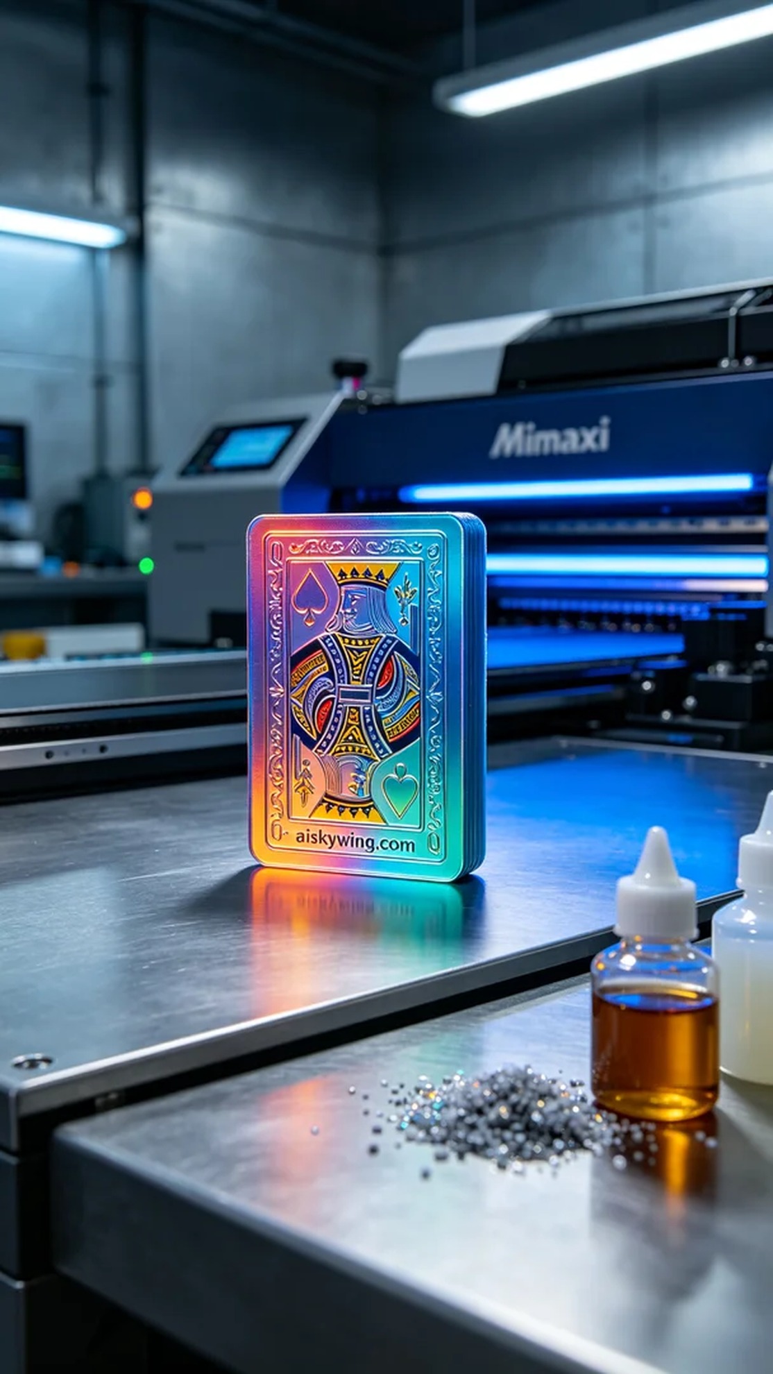 1073-Full-color 3D printed playing card model - Aiskywing Industrial 3D Printing Showcase 内容图4 Zhongshan Skywing 3D Technology Co.,LTD | 中山市天翼三维科技有限公司 1073-Full-color 3D printed playing card model - Aiskywing Industrial 3D Printing Showcase 全彩3DP-彩色模型 (FC-3DP) 图4张