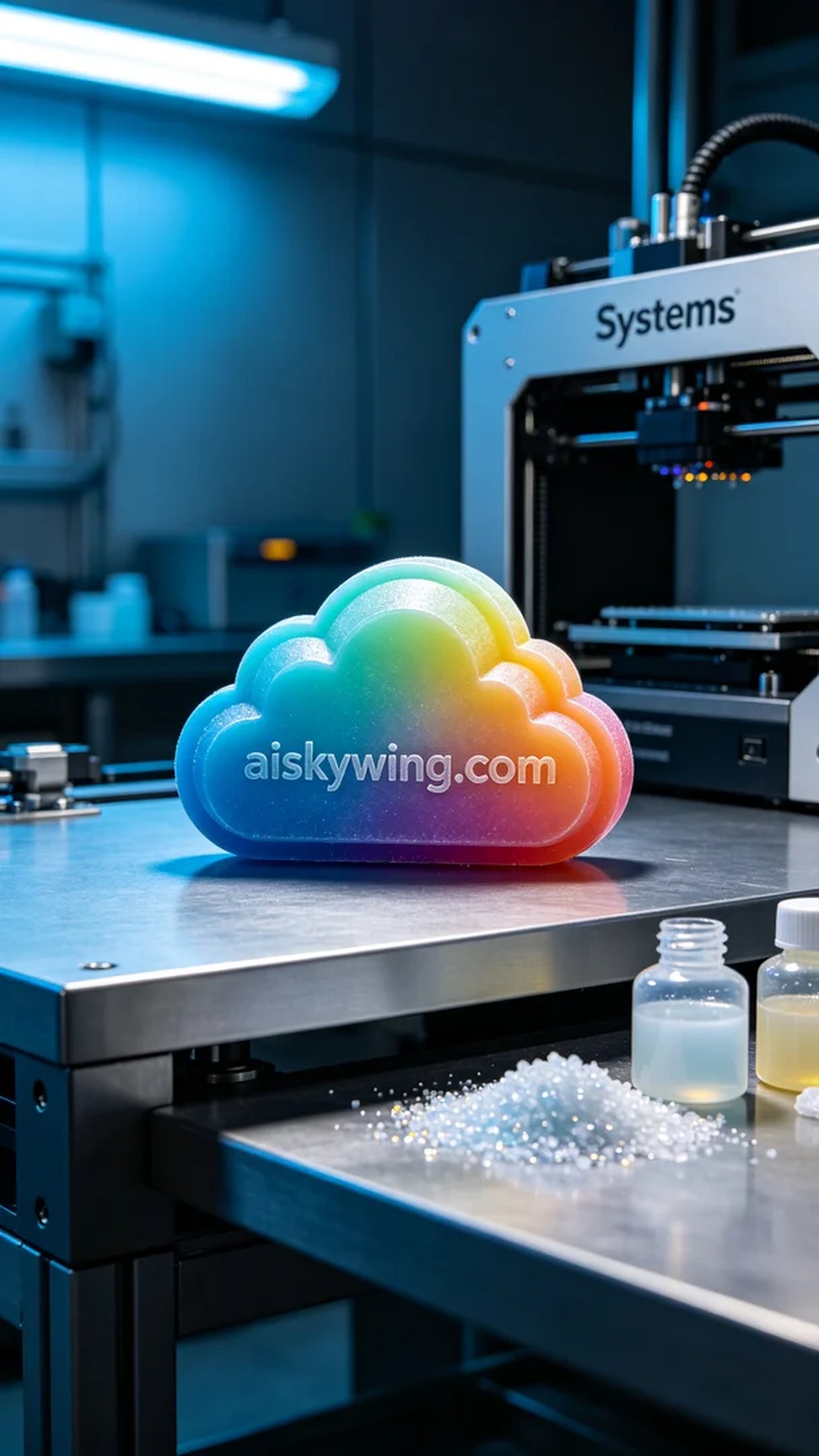 0438-Full-color 3D printed cloud model - Aiskywing Industrial 3D Printing Showcase 内容图3 Zhongshan Skywing 3D Technology Co.,LTD | 中山市天翼三维科技有限公司 0438-Full-color 3D printed cloud model - Aiskywing Industrial 3D Printing Showcase 全彩3DP-彩色模型 (FC-3DP) 图3张