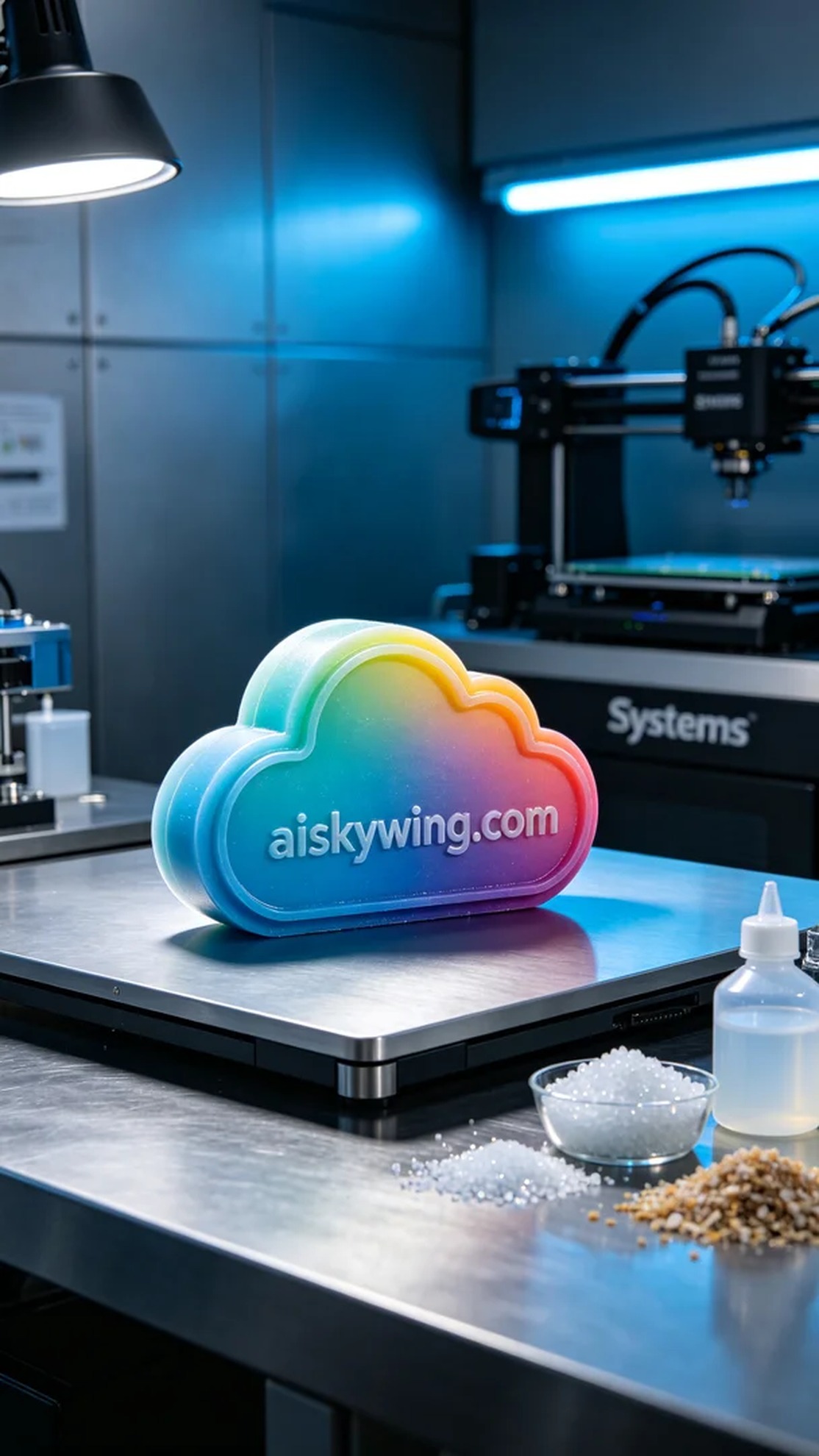 0438-Full-color 3D printed cloud model - Aiskywing Industrial 3D Printing Showcase 内容图4 Zhongshan Skywing 3D Technology Co.,LTD | 中山市天翼三维科技有限公司 0438-Full-color 3D printed cloud model - Aiskywing Industrial 3D Printing Showcase 全彩3DP-彩色模型 (FC-3DP) 图4张