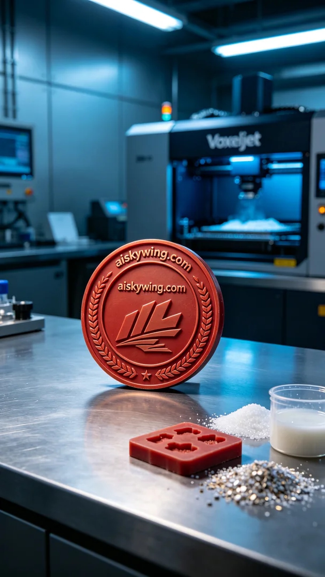 0843-Onboarding Commemorative Medal - Aiskywing Industrial 3D Printing Showcase