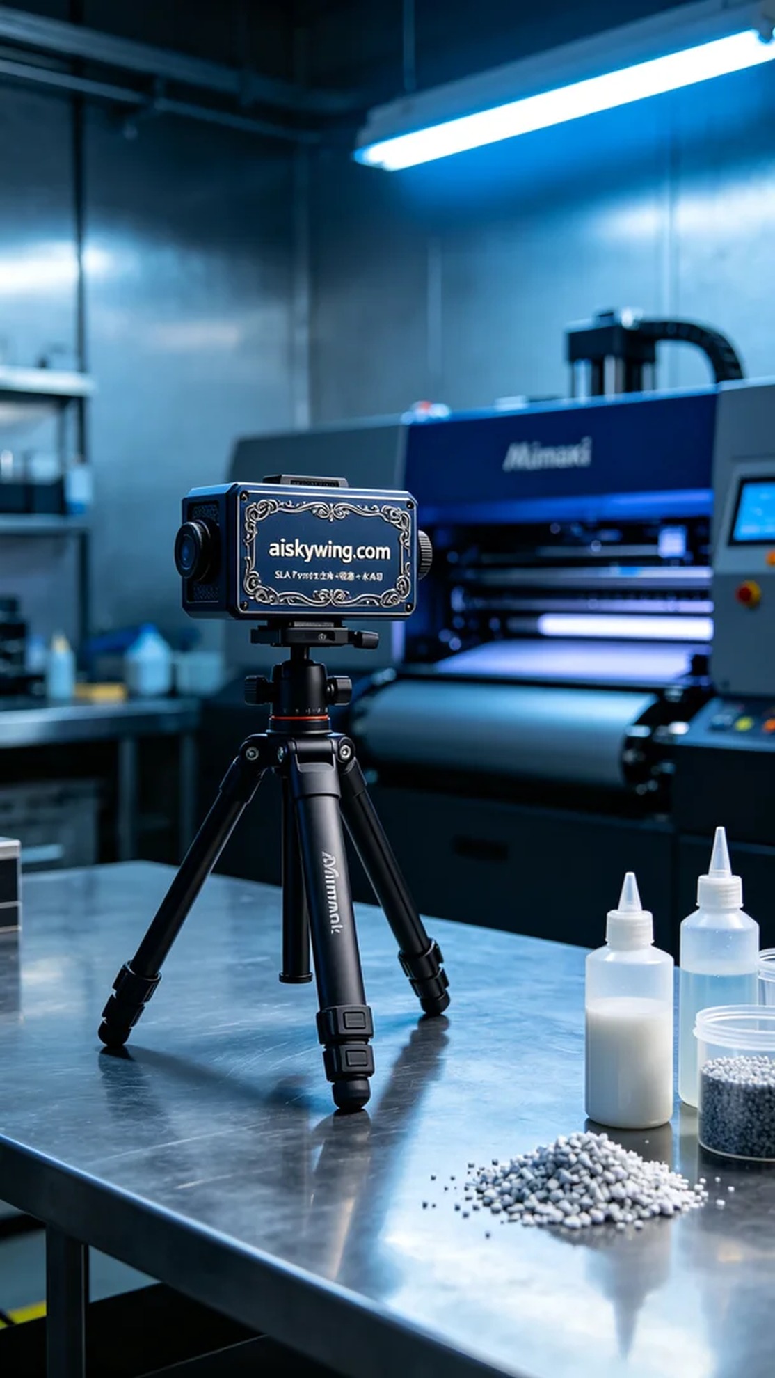 0683-Tripod head - Aiskywing Industrial 3D Printing Showcase 内容图2 Zhongshan Skywing 3D Technology Co.,LTD | 中山市天翼三维科技有限公司 0683-Tripod head - Aiskywing Industrial 3D Printing Showcase 混合工艺-综合 (HP-C) 图2张