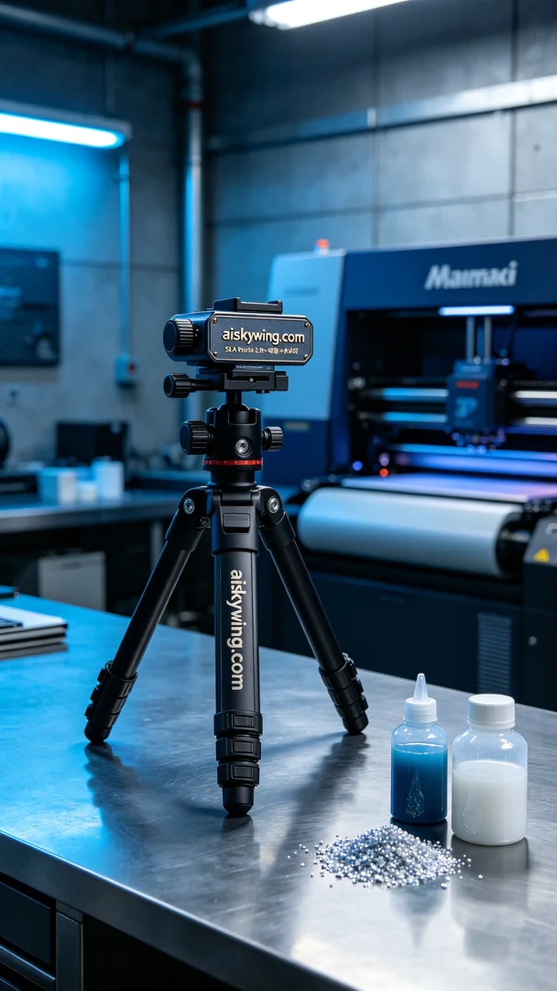 0683-Tripod head - Aiskywing Industrial 3D Printing Showcase 内容图4 Zhongshan Skywing 3D Technology Co.,LTD | 中山市天翼三维科技有限公司 0683-Tripod head - Aiskywing Industrial 3D Printing Showcase 混合工艺-综合 (HP-C) 图4张