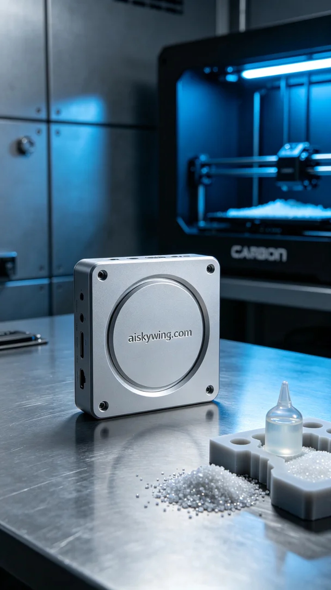 1036-Sound card shell - Aiskywing Industrial 3D Printing Showcase 内容图2 Zhongshan Skywing 3D Technology Co.,LTD | 中山市天翼三维科技有限公司 1036-Sound card shell - Aiskywing Industrial 3D Printing Showcase SLA-消费电子 (SLA-CE) 图2张
