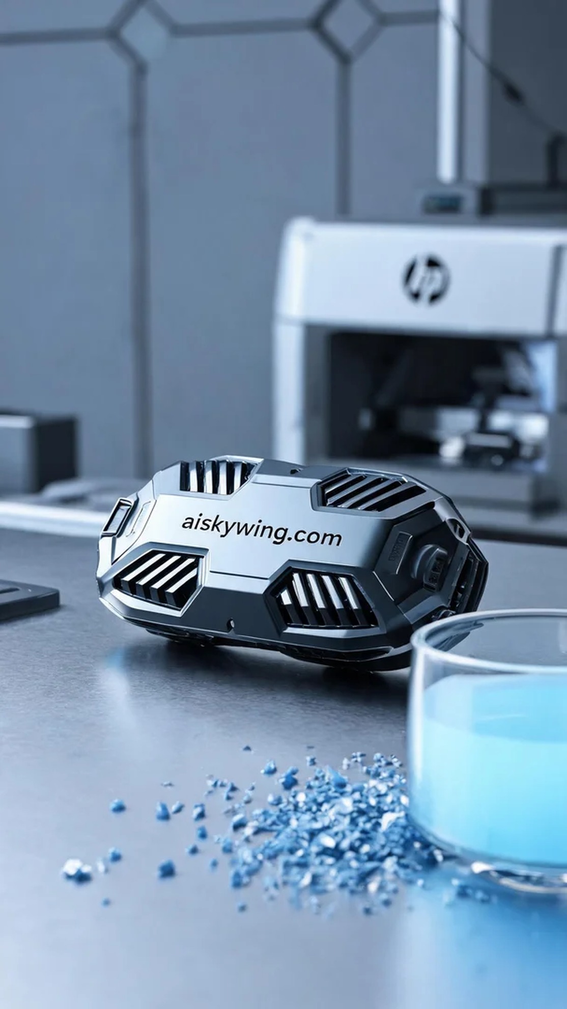 1057-Mobile phone cooling back cover - Aiskywing Industrial 3D Printing Showcase 内容图4 Zhongshan Skywing 3D Technology Co.,LTD | 中山市天翼三维科技有限公司 1057-Mobile phone cooling back cover - Aiskywing Industrial 3D Printing Showcase SLA-消费电子 (SLA-CE) 图4张