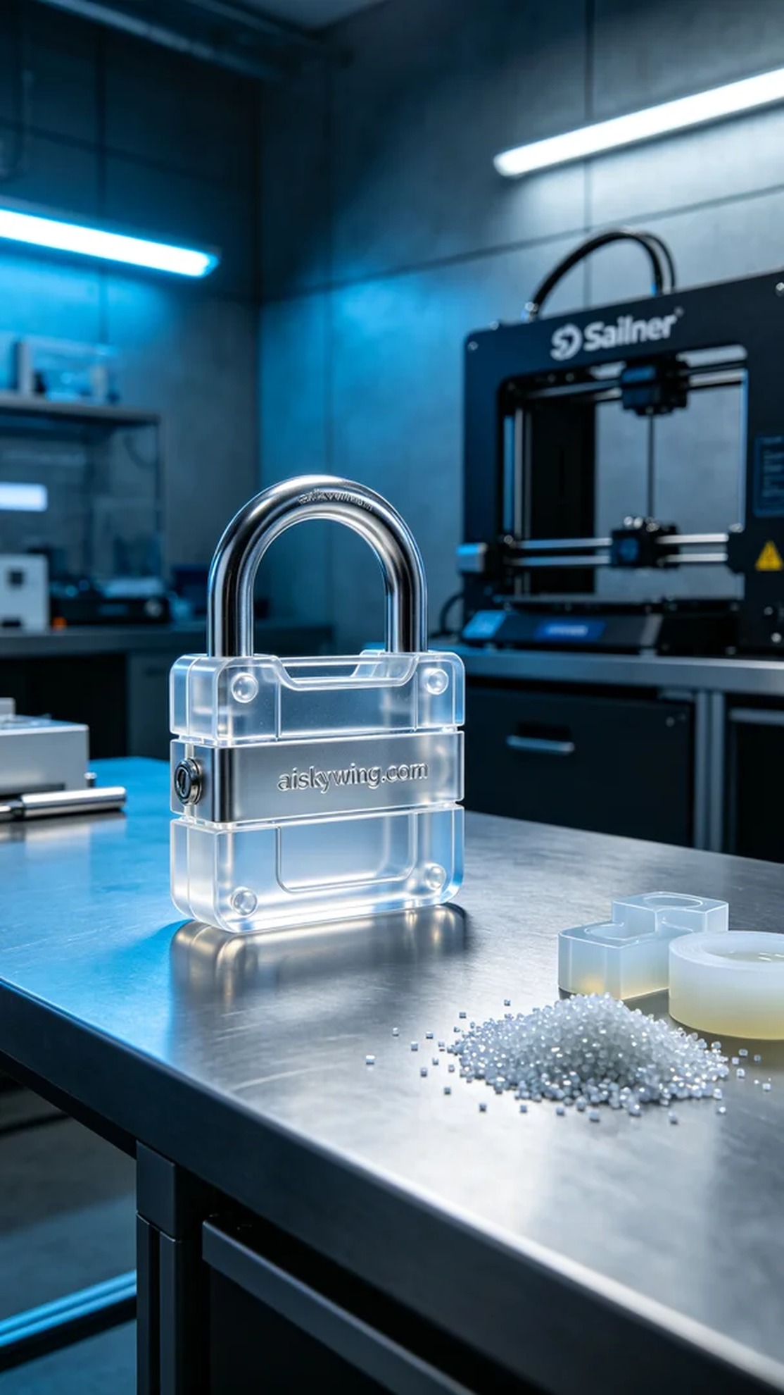 0835-Glove box latch - Aiskywing Industrial 3D Printing Showcase