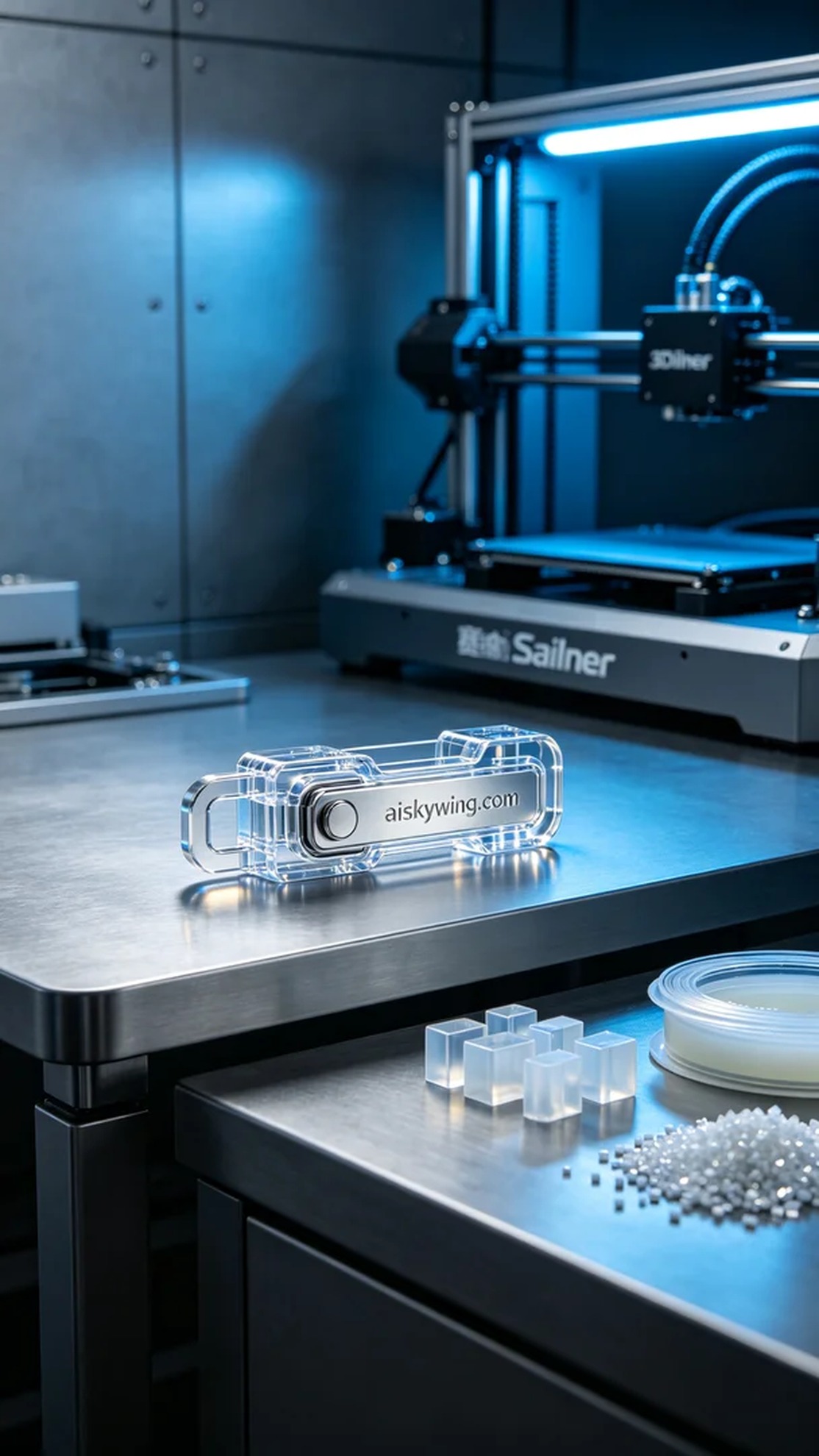 0835-Glove box latch - Aiskywing Industrial 3D Printing Showcase 内容图4 Zhongshan Skywing 3D Technology Co.,LTD | 中山市天翼三维科技有限公司 0835-Glove box latch - Aiskywing Industrial 3D Printing Showcase CNC-高精度加工 (CNC-HP) 图4张