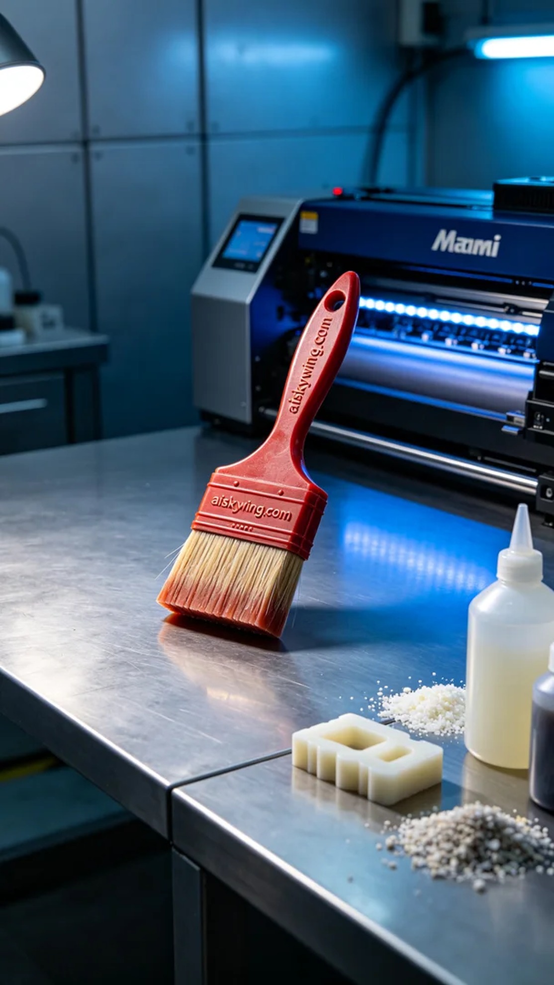 0847-Brush Handle Wax Mold - Aiskywing Industrial 3D Printing Showcase 内容图3 Zhongshan Skywing 3D Technology Co.,LTD | 中山市天翼三维科技有限公司 0847-Brush Handle Wax Mold - Aiskywing Industrial 3D Printing Showcase 红蜡-精密铸造 (RW-PC) 图3张