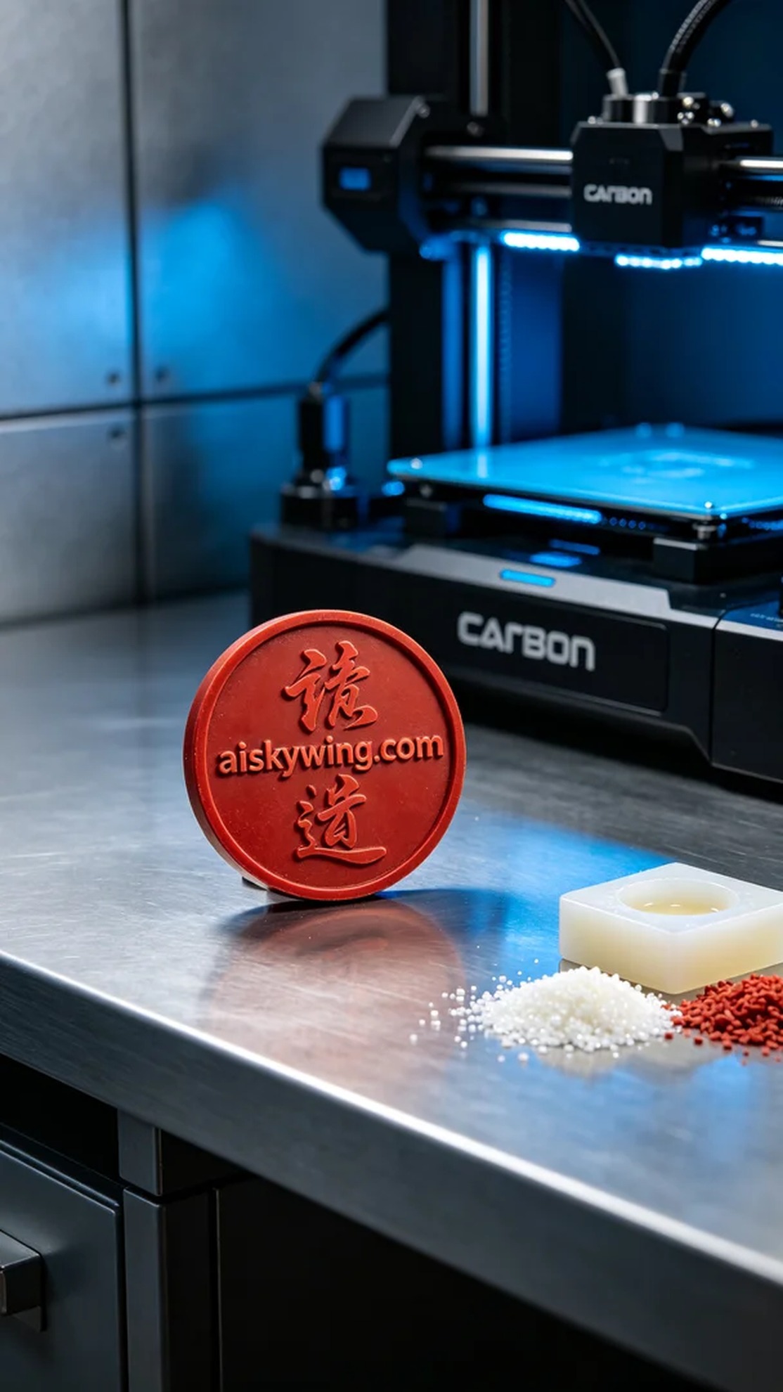 0837-Calligraphy Commemorative Medal - Aiskywing Industrial 3D Printing Showcase 内容图1 Zhongshan Skywing 3D Technology Co.,LTD | 中山市天翼三维科技有限公司 0837-Calligraphy Commemorative Medal - Aiskywing Industrial 3D Printing Showcase 红蜡-精密铸造 (RW-PC) 图1张