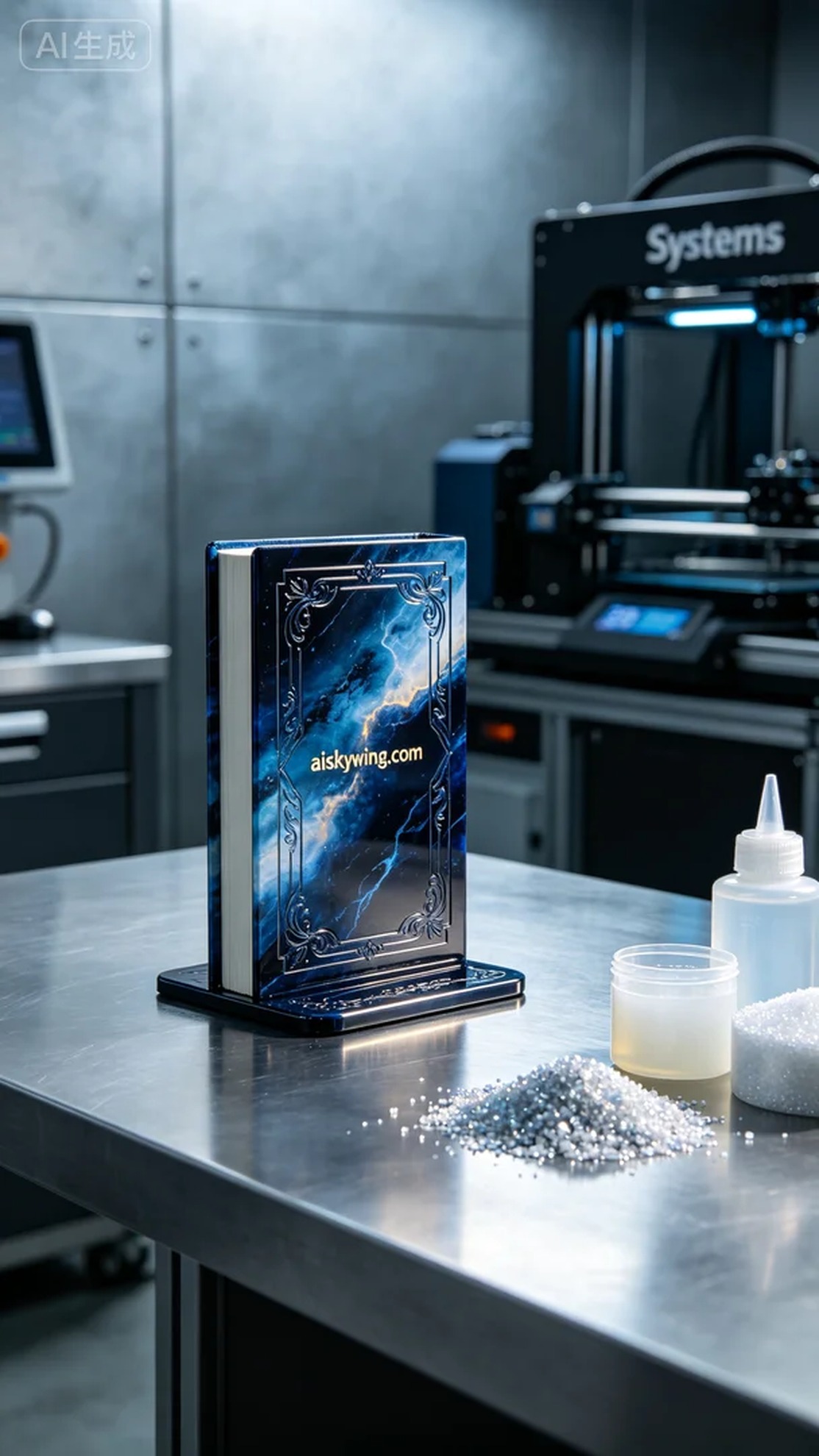 0672-Book stand - Aiskywing Industrial 3D Printing Showcase 内容图4 Zhongshan Skywing 3D Technology Co.,LTD | 中山市天翼三维科技有限公司 0672-Book stand - Aiskywing Industrial 3D Printing Showcase 全工艺-补充 (FP-S) 图4张