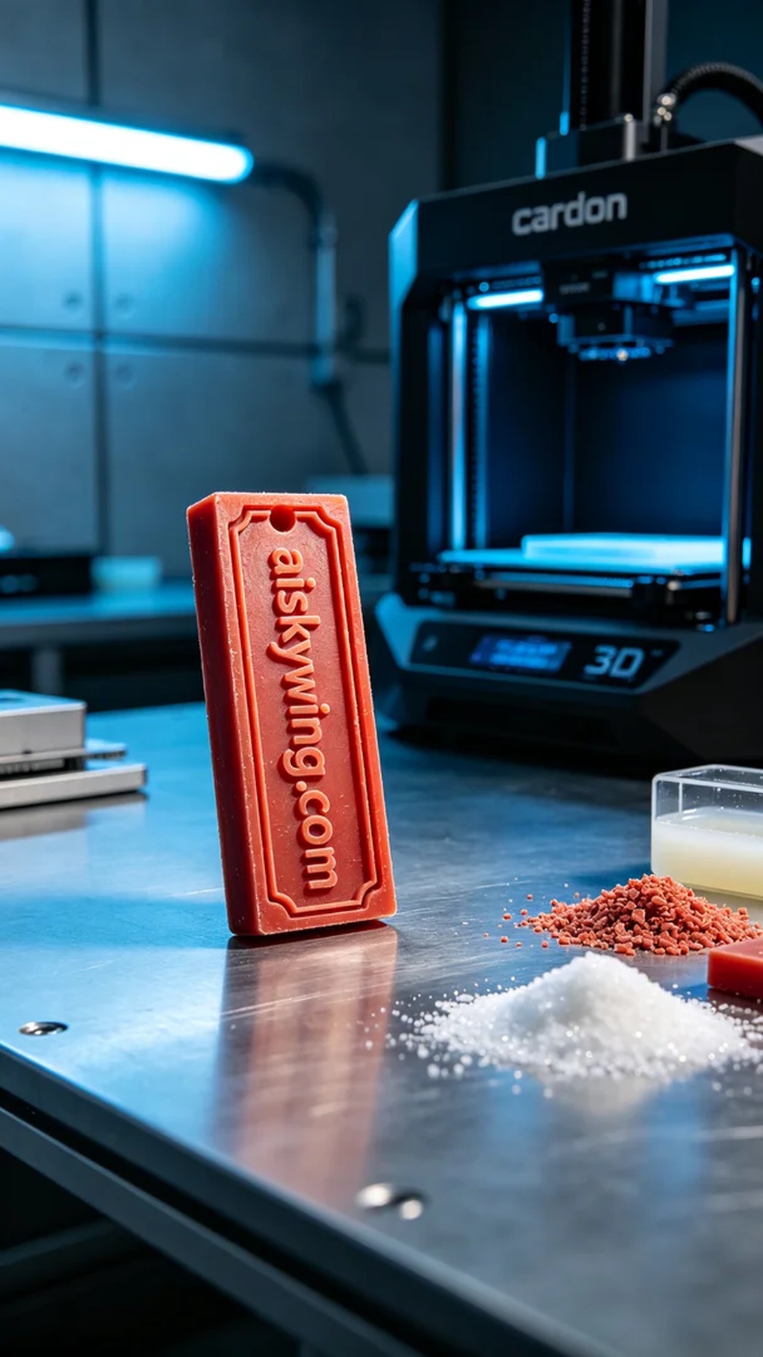 0839-Bookmark wax mold - Aiskywing Industrial 3D Printing Showcase 内容图4 Zhongshan Skywing 3D Technology Co.,LTD | 中山市天翼三维科技有限公司 0839-Bookmark wax mold - Aiskywing Industrial 3D Printing Showcase 红蜡-精密铸造 (RW-PC) 图4张