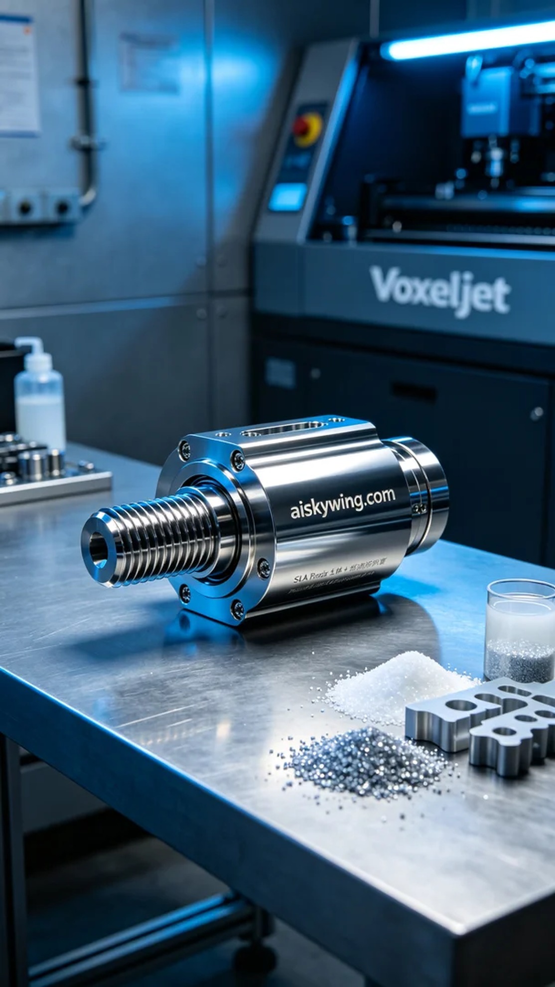 0684-Lead Screw Protective Cover - Aiskywing Industrial 3D Printing Showcase 内容图3 Zhongshan Skywing 3D Technology Co.,LTD | 中山市天翼三维科技有限公司 0684-Lead Screw Protective Cover - Aiskywing Industrial 3D Printing Showcase 混合工艺-综合 (HP-C) 图3张