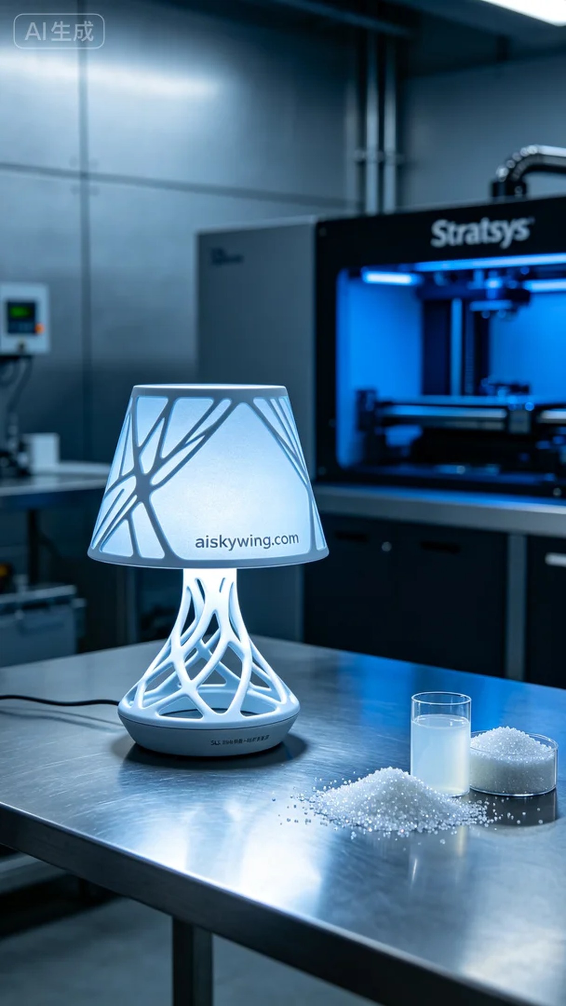 1076-Table lamp shade - Aiskywing Industrial 3D Printing Showcase 内容图4 Zhongshan Skywing 3D Technology Co.,LTD | 中山市天翼三维科技有限公司 1076-Table lamp shade - Aiskywing Industrial 3D Printing Showcase 全工艺-补充 (FP-S) 图4张