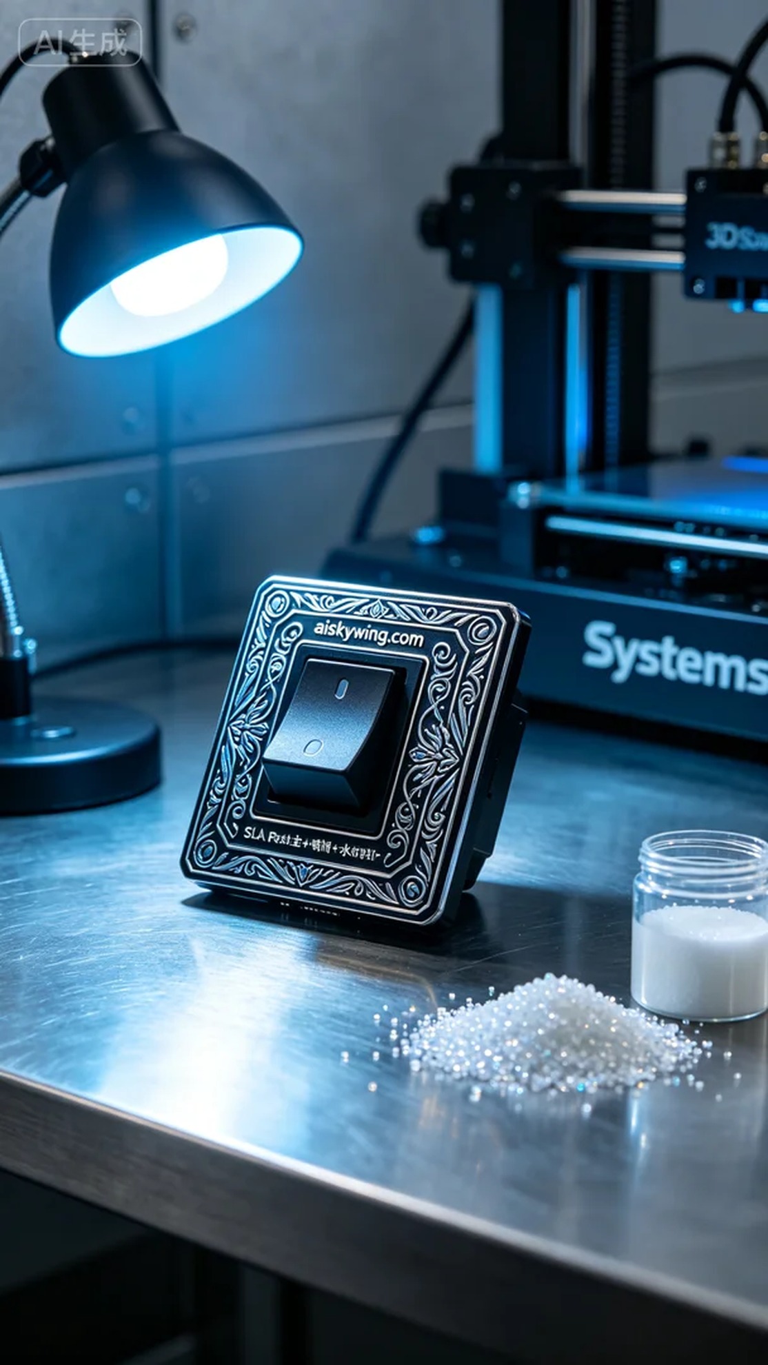 0790-Table lamp switch decoration - Aiskywing Industrial 3D Printing Showcase