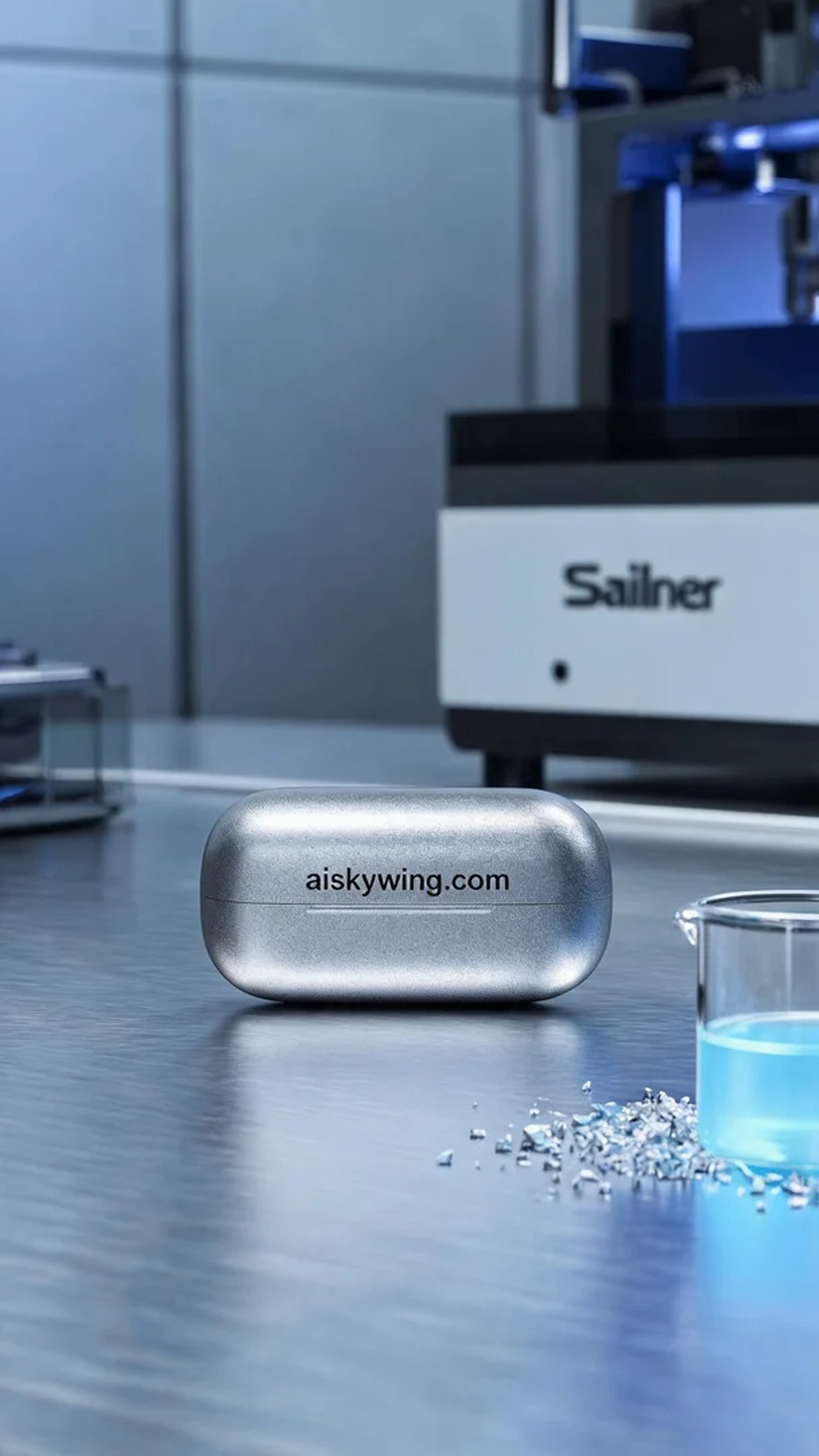 0558-TWS Bluetooth earphone charging case - Aiskywing Industrial 3D Printing Showcase 内容图1 Zhongshan Skywing 3D Technology Co.,LTD | 中山市天翼三维科技有限公司 0558-TWS Bluetooth earphone charging case - Aiskywing Industrial 3D Printing Showcase SLA-消费电子 (SLA-CE) 图1张