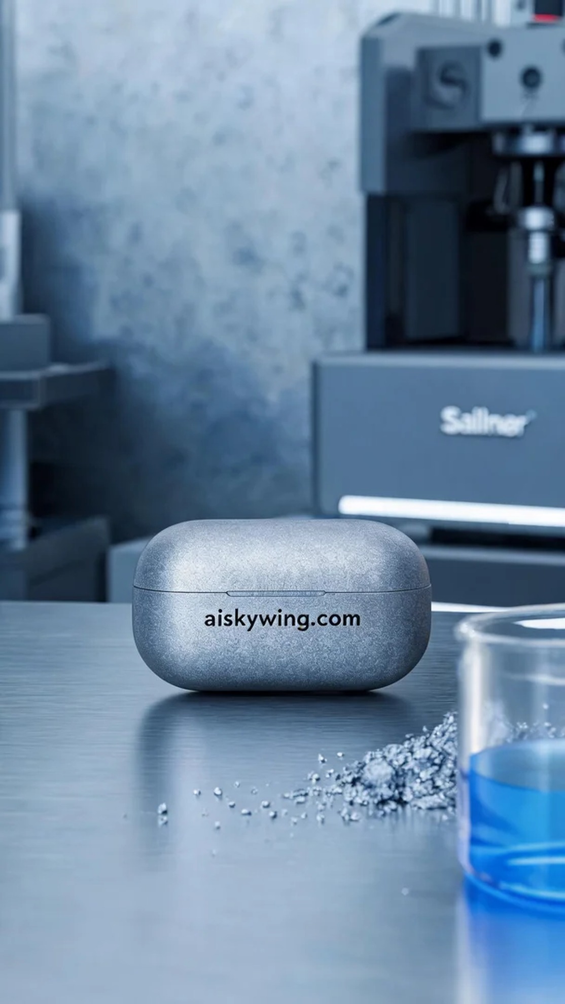 0558-TWS Bluetooth earphone charging case - Aiskywing Industrial 3D Printing Showcase 内容图3 Zhongshan Skywing 3D Technology Co.,LTD | 中山市天翼三维科技有限公司 0558-TWS Bluetooth earphone charging case - Aiskywing Industrial 3D Printing Showcase SLA-消费电子 (SLA-CE) 图3张
