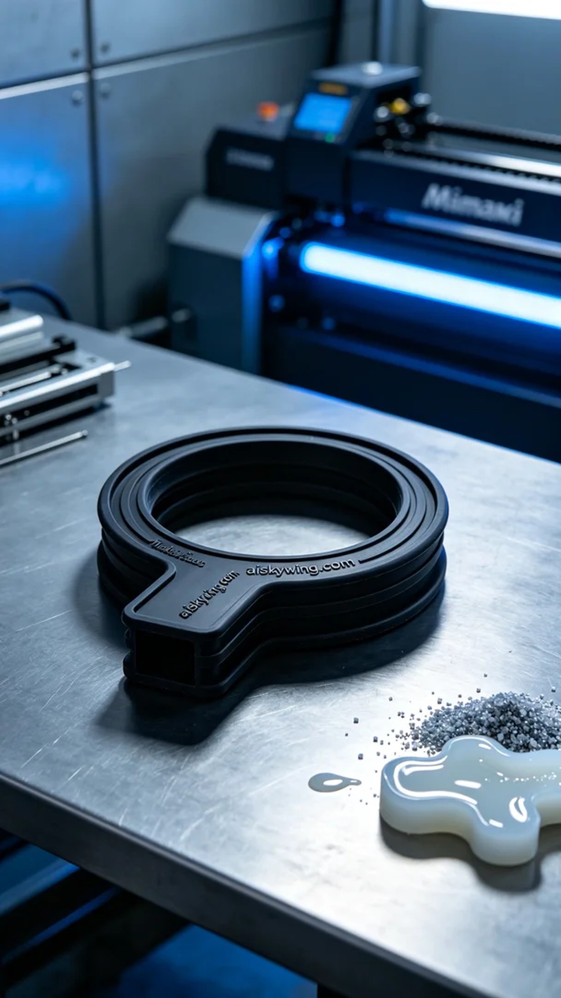 0698-T-type sealing ring - Aiskywing Industrial 3D Printing Showcase 内容图4 Zhongshan Skywing 3D Technology Co.,LTD | 中山市天翼三维科技有限公司 0698-T-type sealing ring - Aiskywing Industrial 3D Printing Showcase 硅胶复模-柔性 (SM-F) 图4张