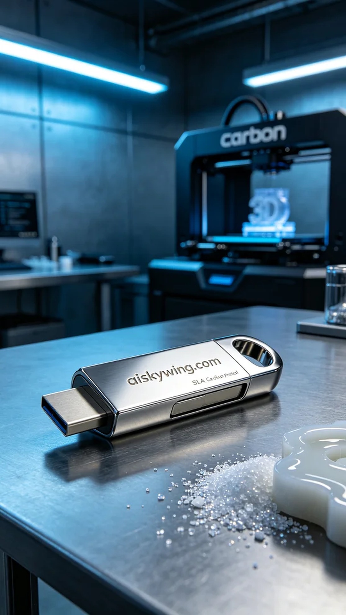 0654-USB flash drive casing - Aiskywing Industrial 3D Printing Showcase